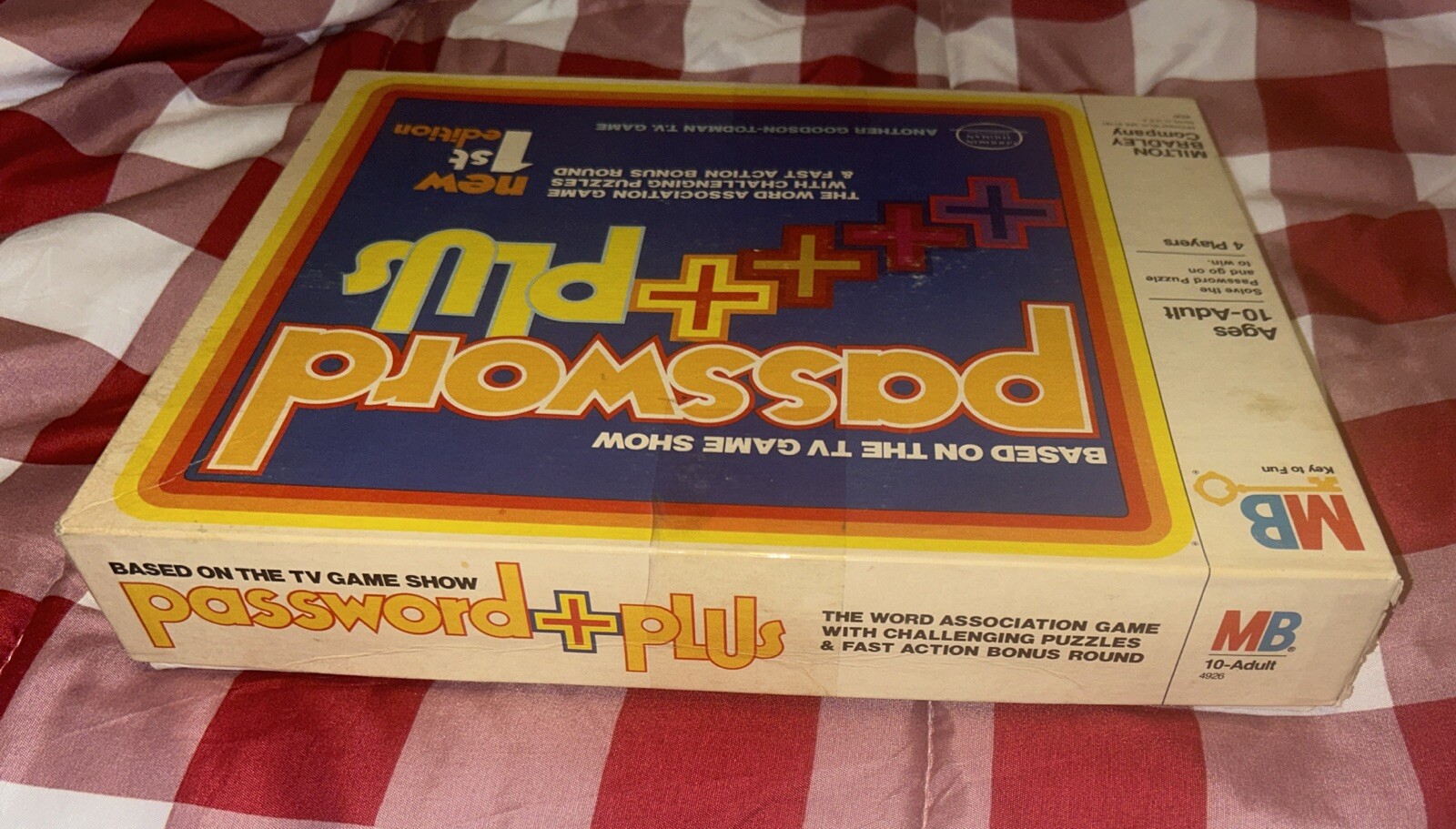 RARE Vintage 1978 Password Plus NEW 1st EDITION 100% COMPLETE UNPUNCHED