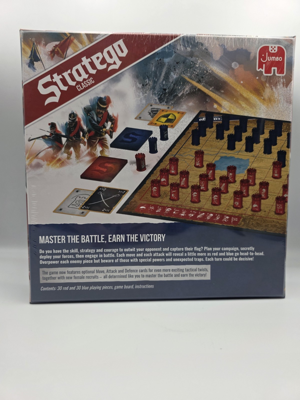 Stratego US Classic Strategy Board Game – Capture the Flag – New & Sealed