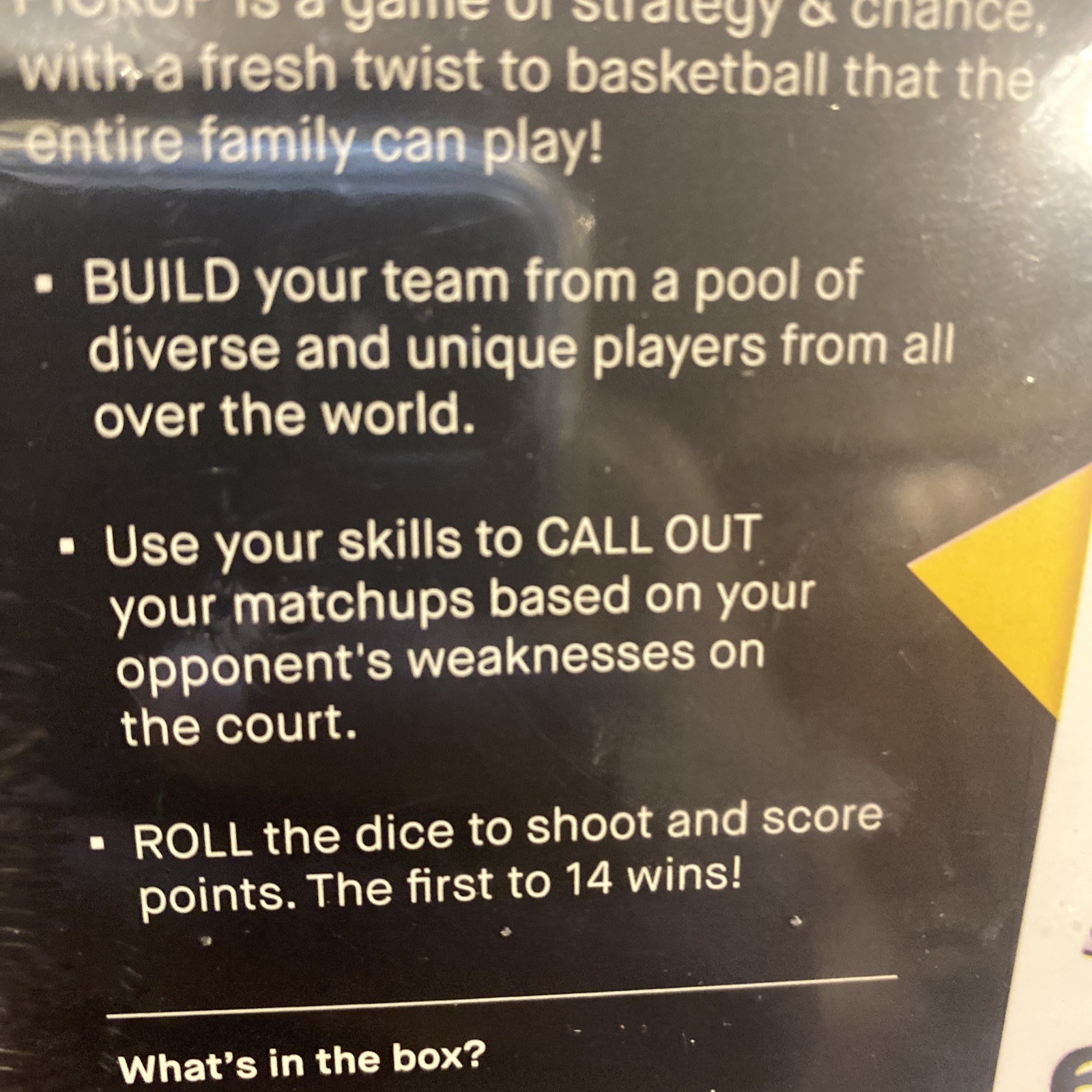 Pickup Basketball Card Game – Party Edition New & Sealed