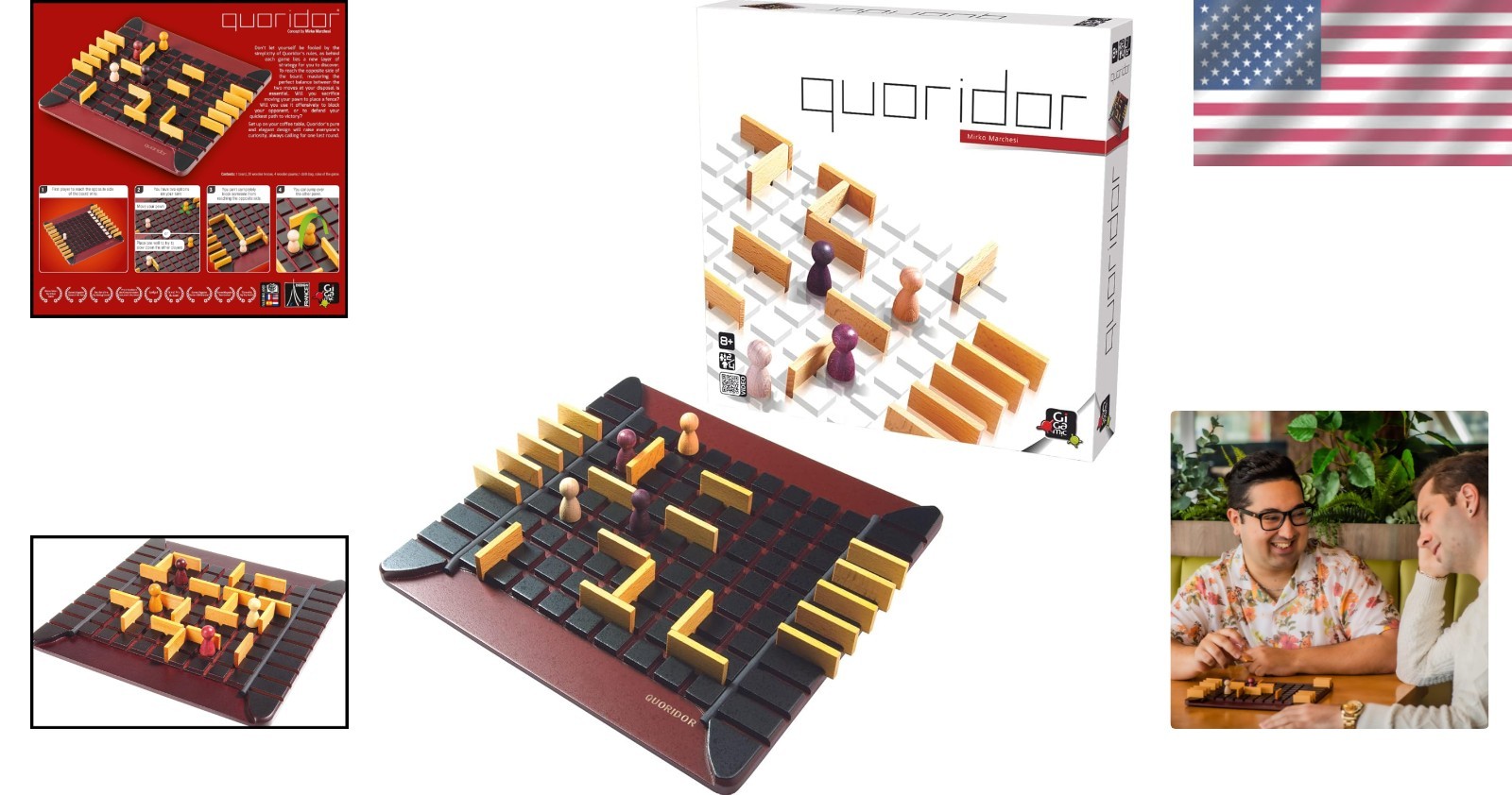 Quality Wooden Quoridor Game – Enhance Strategy Skills with Family Fun