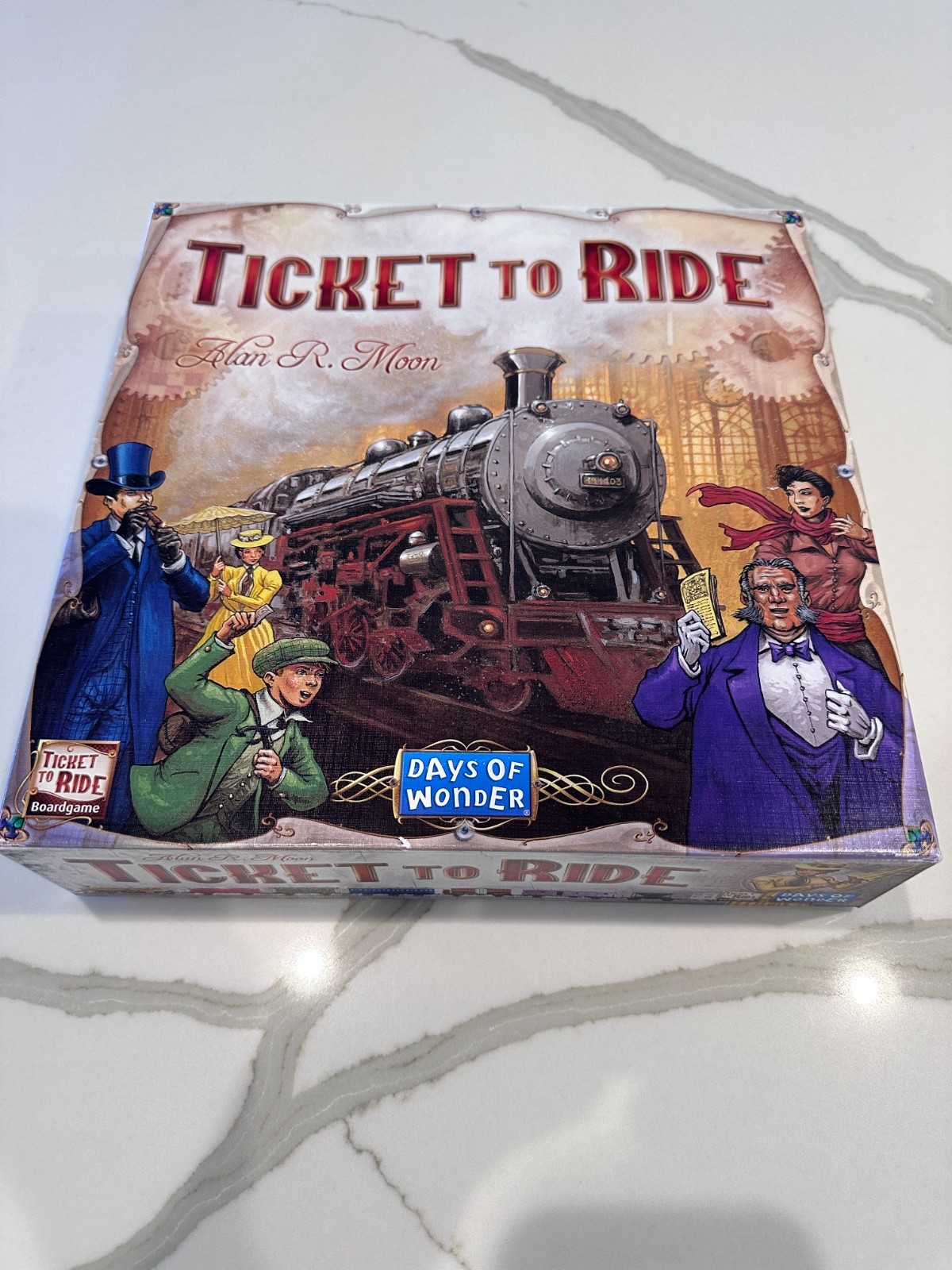 Days of Wonder Ticket To Ride Train Adventure Game – 2024 version