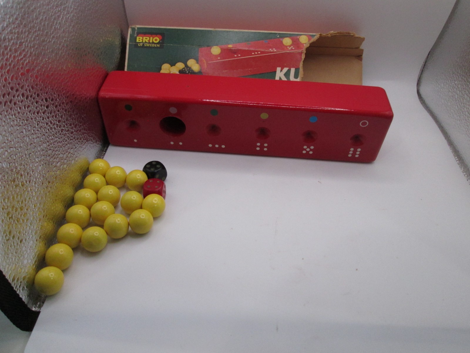Vtg Brio Of Sweeden KULBANK Dice Game “A game with dice for 2–4 players”