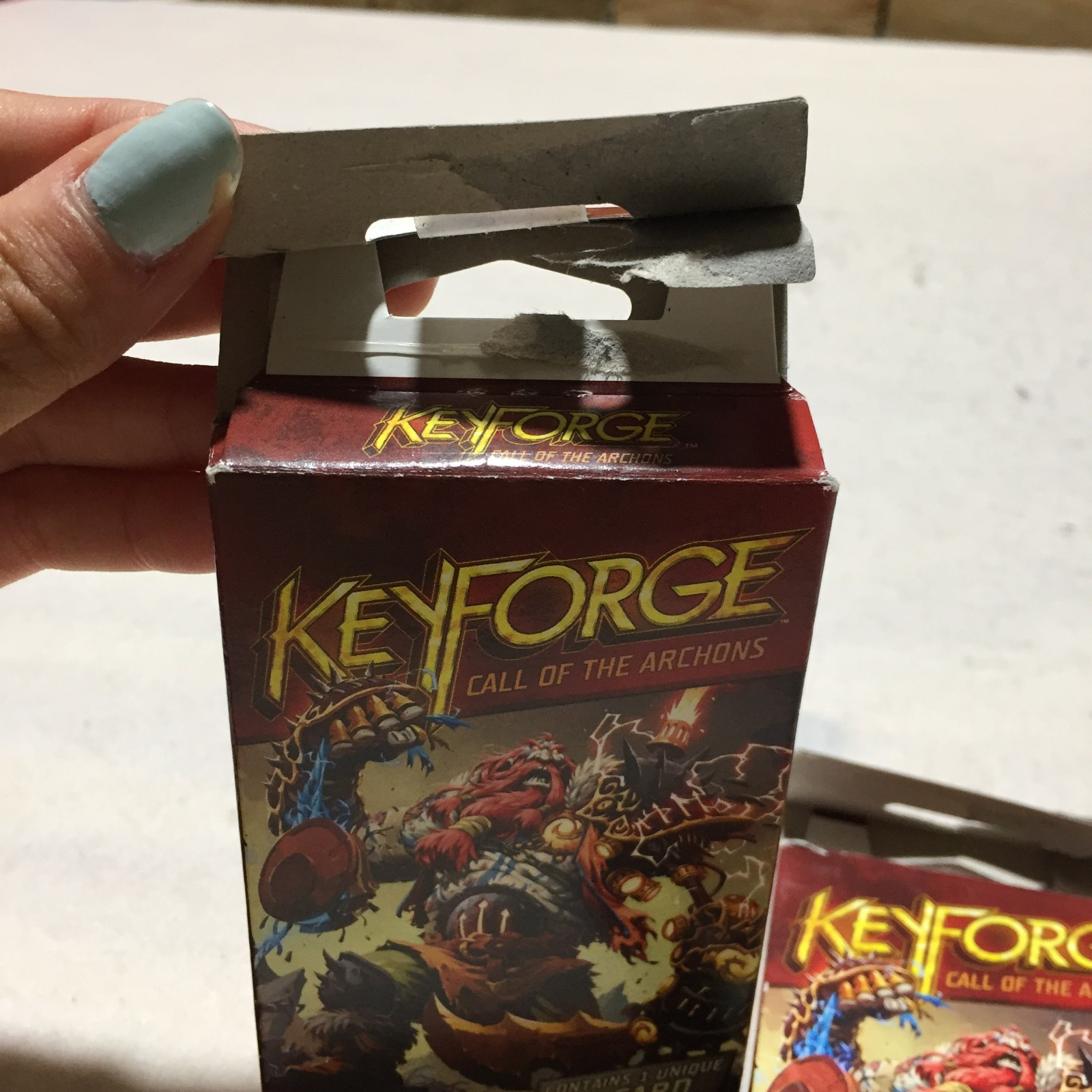 NEW Set of Two Keyforge Call Of The Achrons 37 Cards Each 74 Total 841333106003
