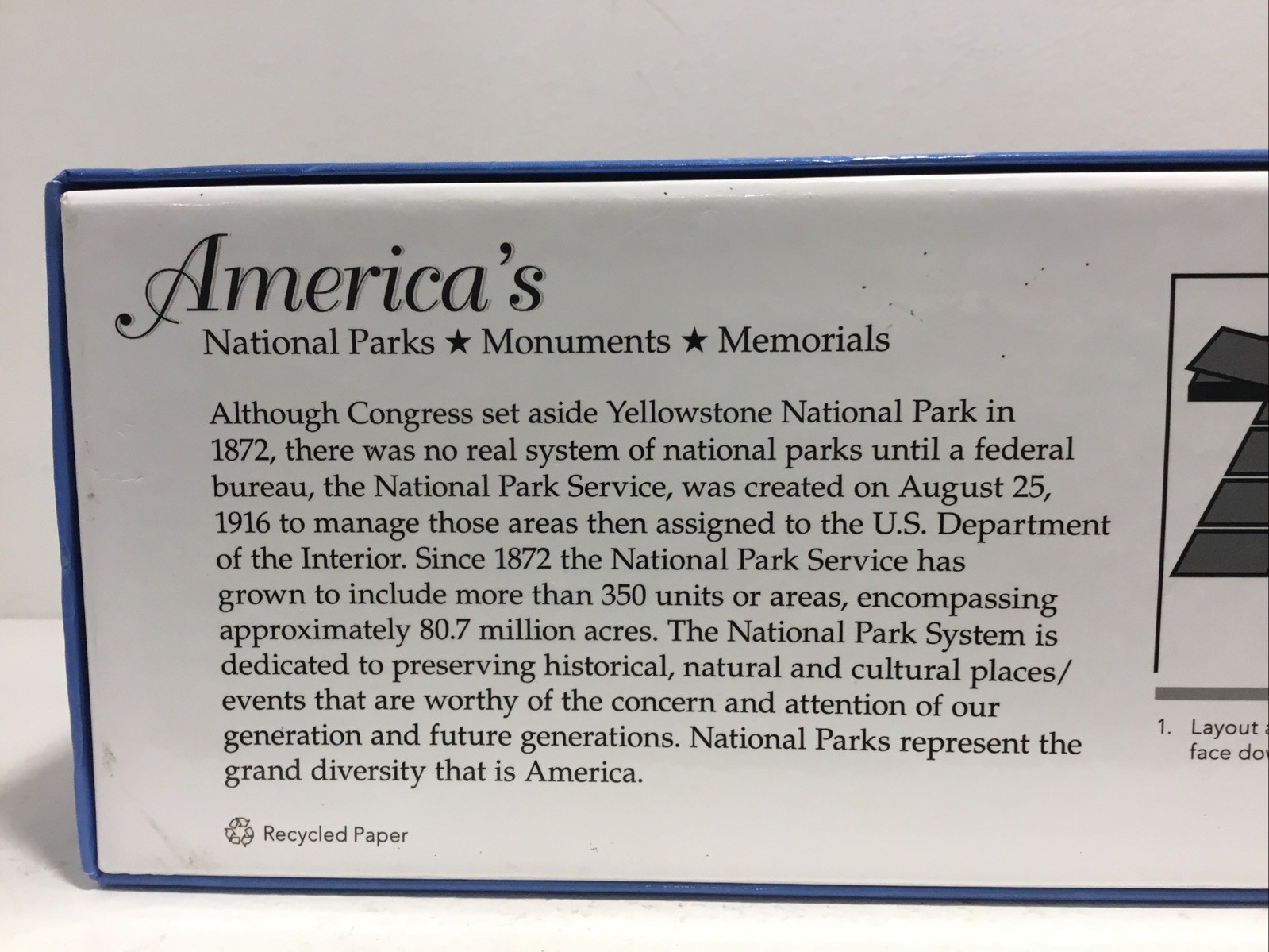 Memory Match America’s National Parks Monuments & Memorials Picture COMPLETE