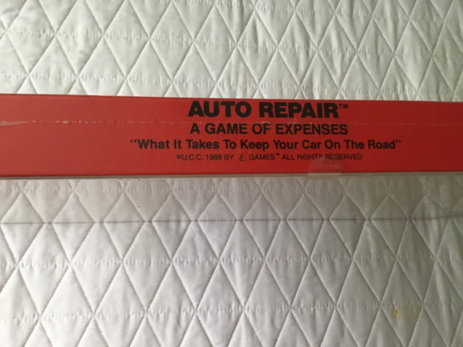 Vtg 1989 Auto Repair A Game Of Expenses What It Takes To Keep Car Runnin-SEALED
