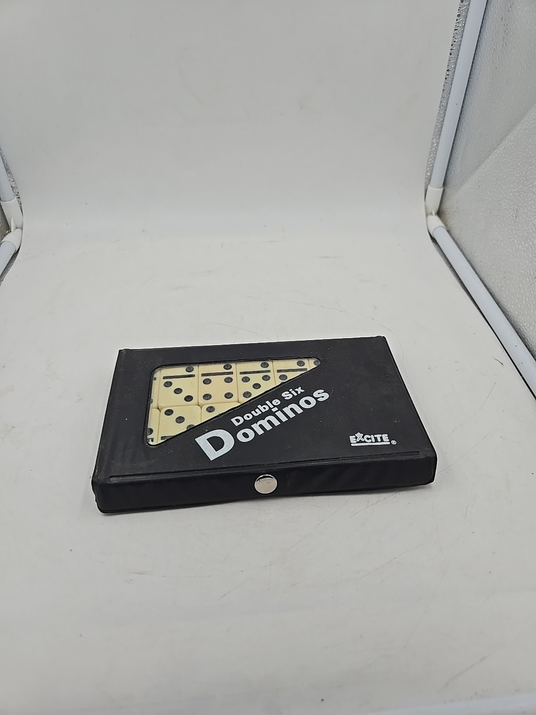 Double Six Jumbo Domino Set In Case by CHH Games – 28 Pieces