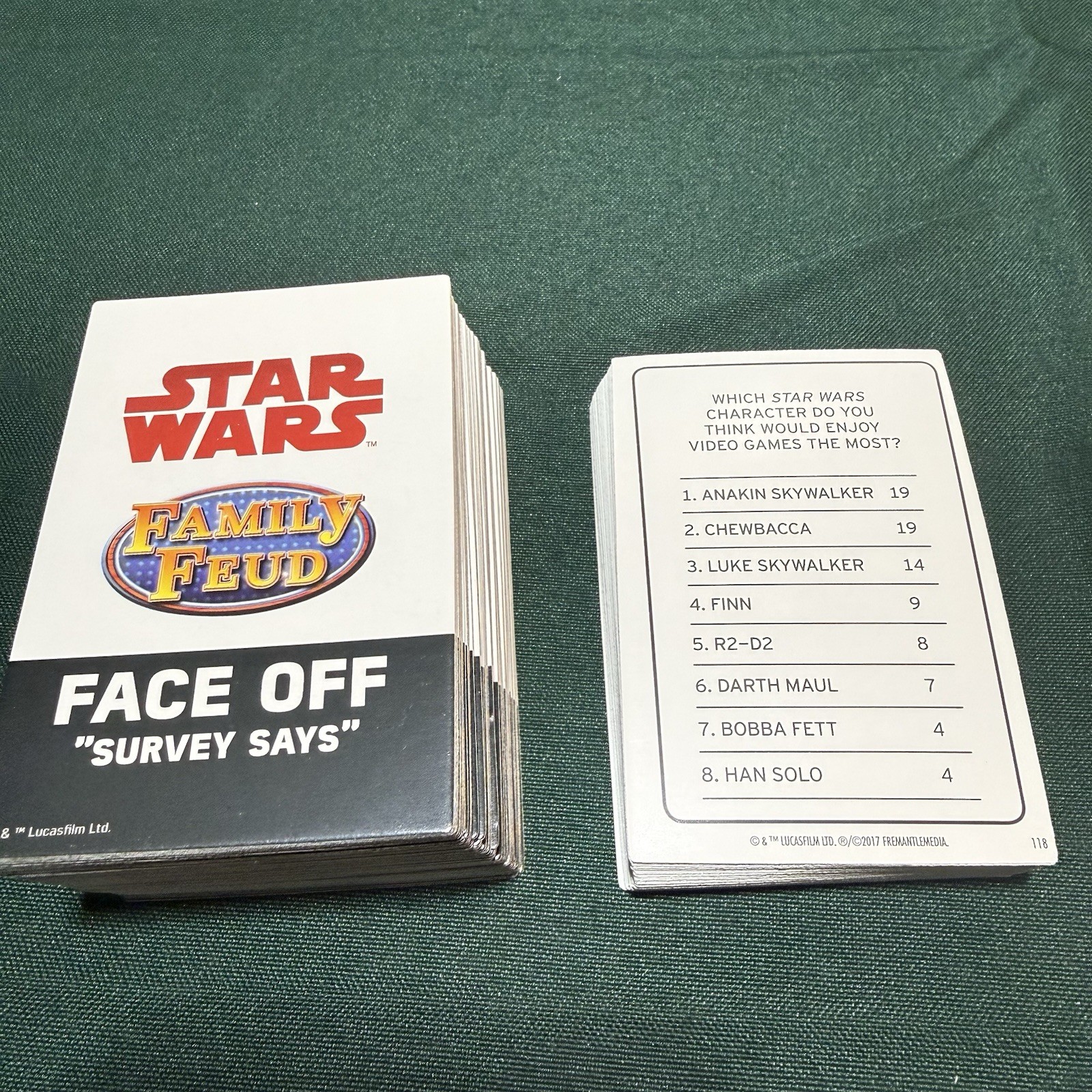 Star Wars Family Feud Board Game Disney Cardinal Star Wars Edition Ships Free