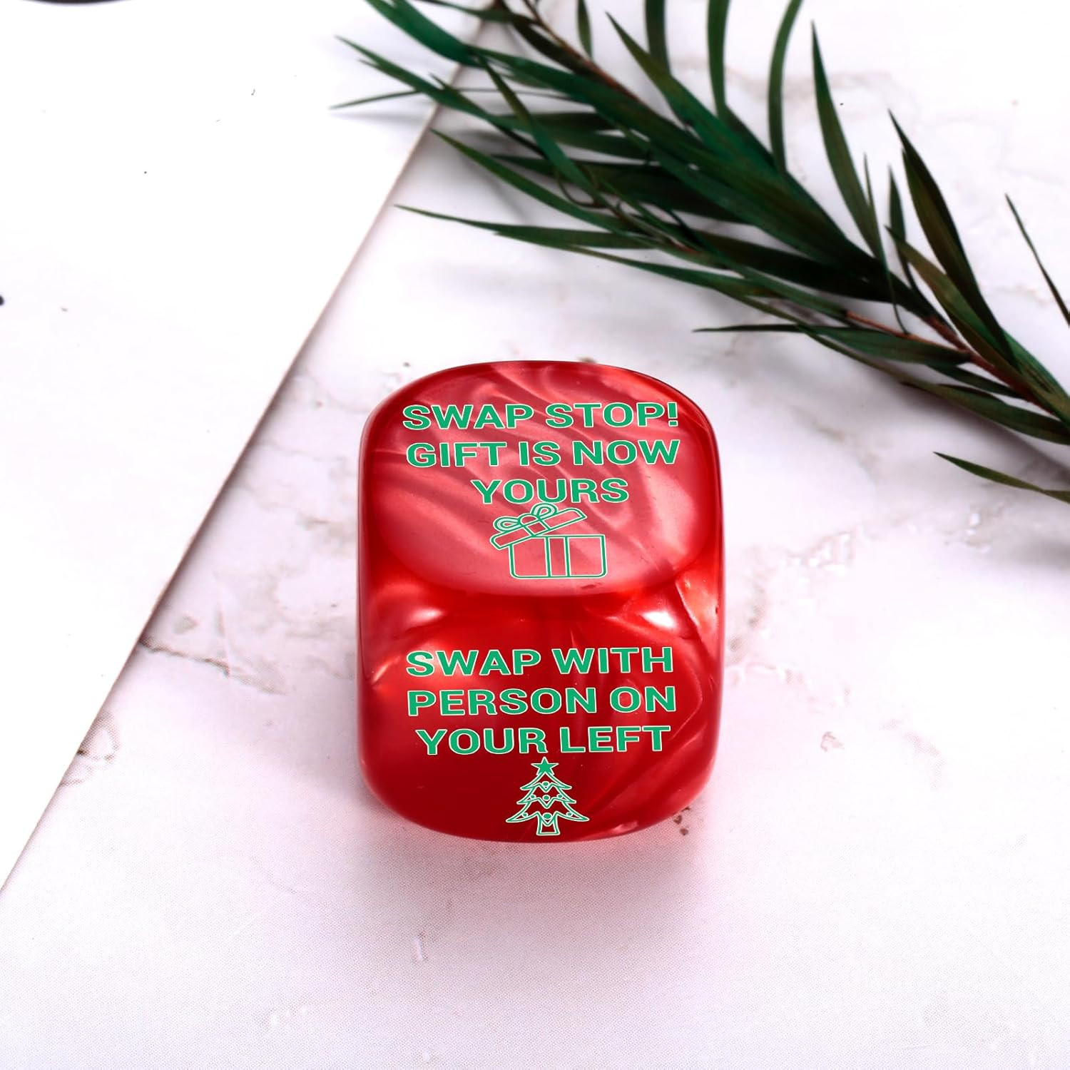 Santa Swap Gift Exchange Dice Gag Gifts Funny Adult Christmas Dice Gift Exchange