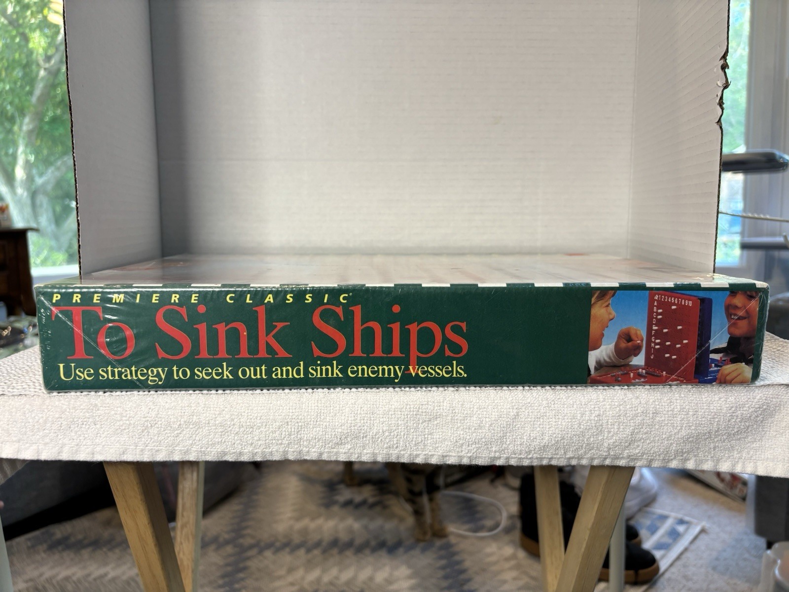Vintage To Sink Ships Board Game Premiere Classic Factory Sealed Made in Spain