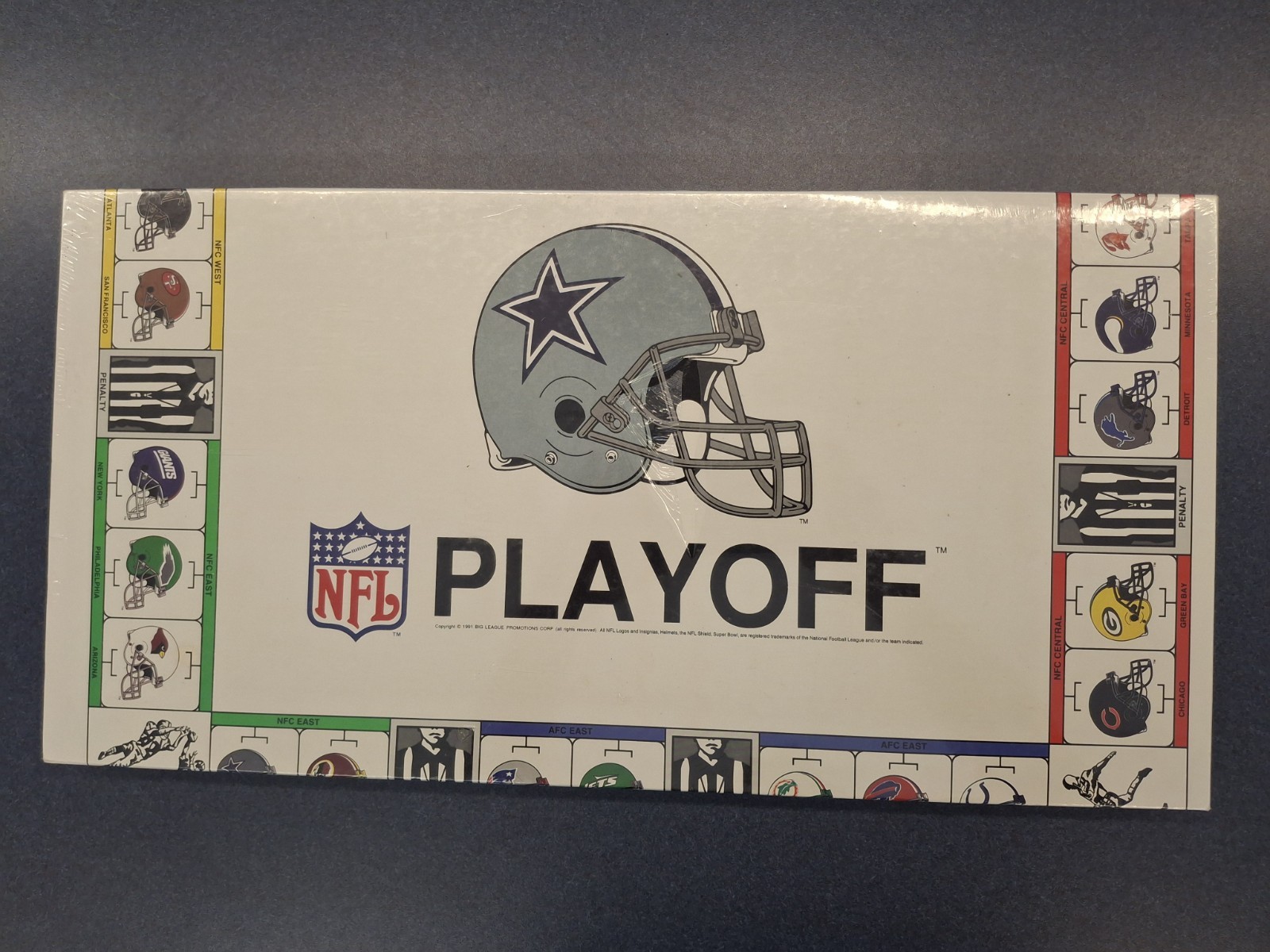 Vintage 1991 NFL Playoff Football Board Game Dallas Cowboys CIB – NEW/SEALED