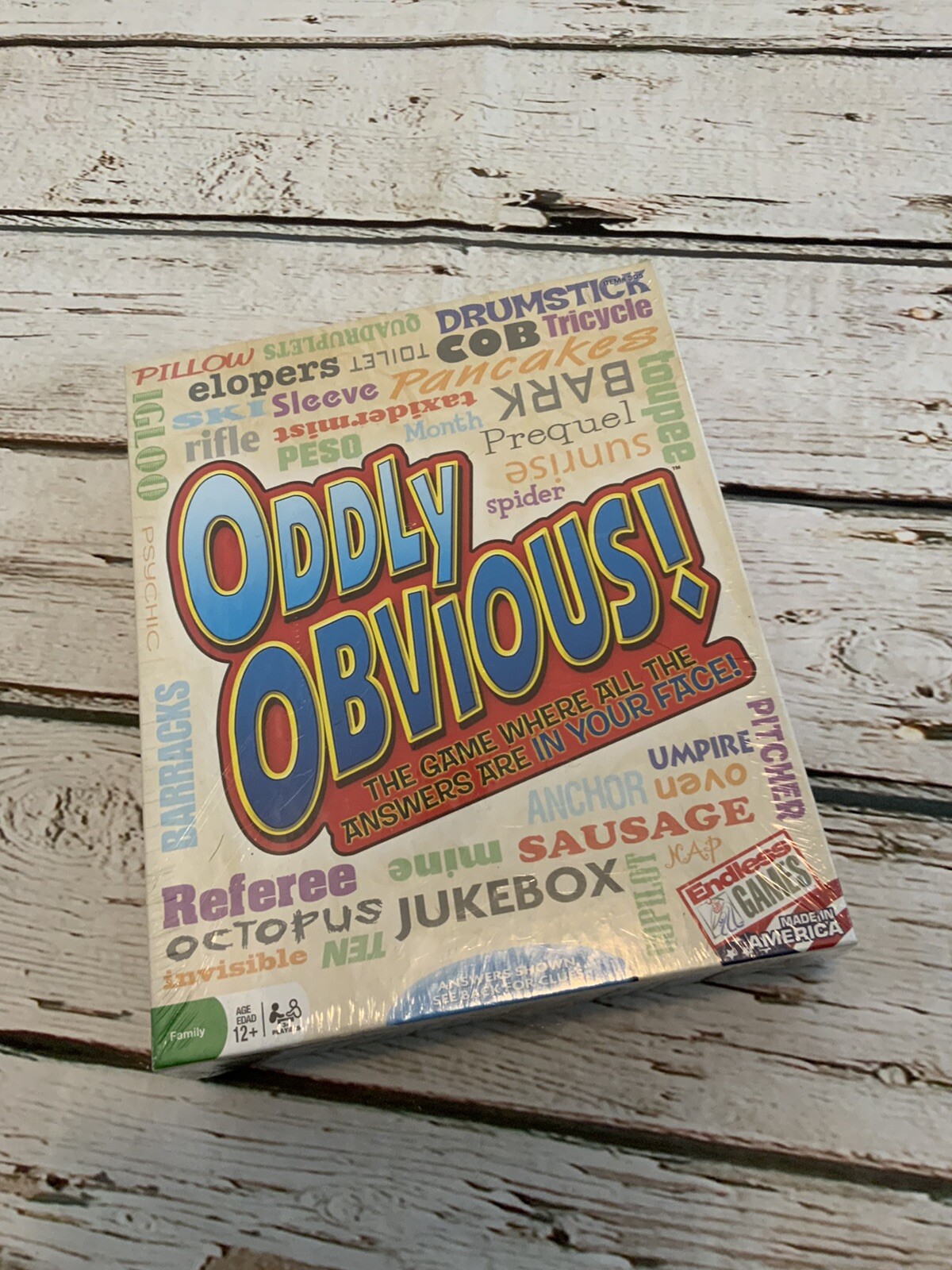 Oddly Obvious! Endless Games Card Game Party Family Factory Sealed NEW