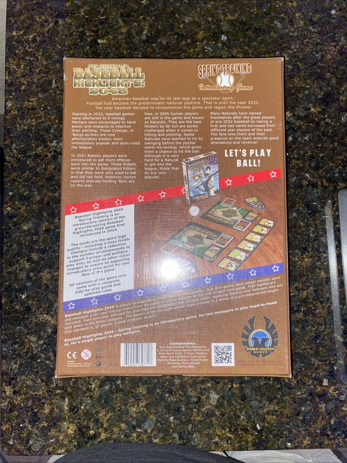 NEW/SEALED Baseball Highlights: 2045 SPRING TRAINING Introductory Game