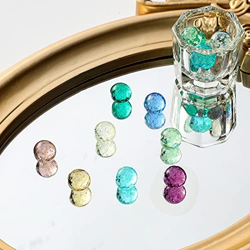 48 Pieces Marbles Glow in The Dark for Kids Mixed Colors 0.4 Inch, Green