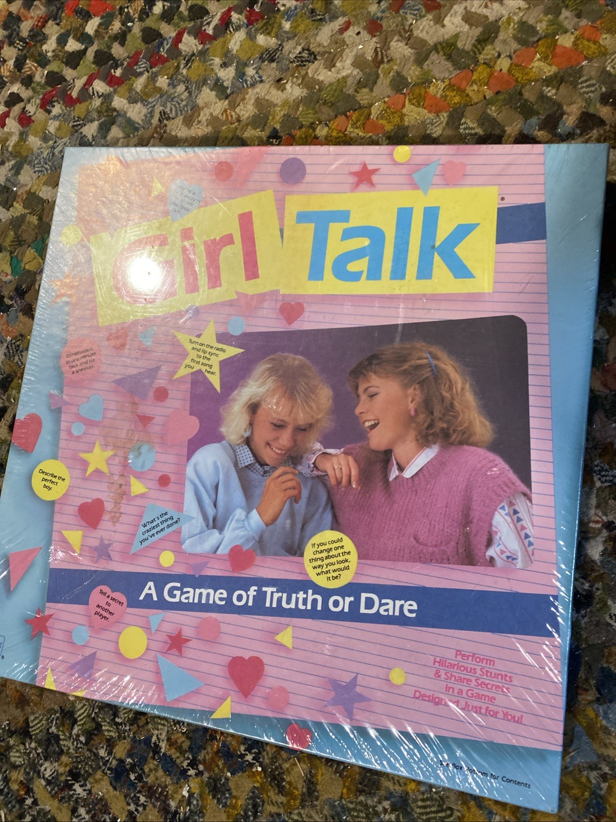 1988 Girl Talk Game by Golden New Old Stock SEALED