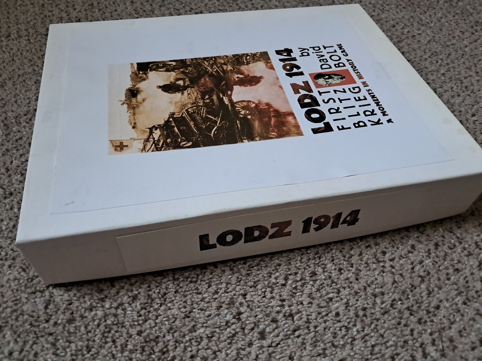 1998 Moments in History Game Lodz 1914 First Blitz Kreig by David Bolt Unpunched