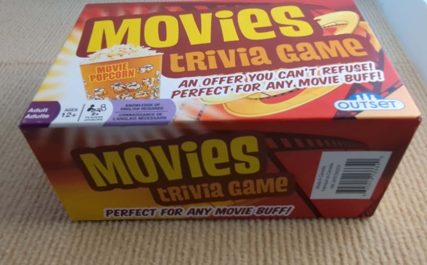 Movies Trivia Game Outset 2018