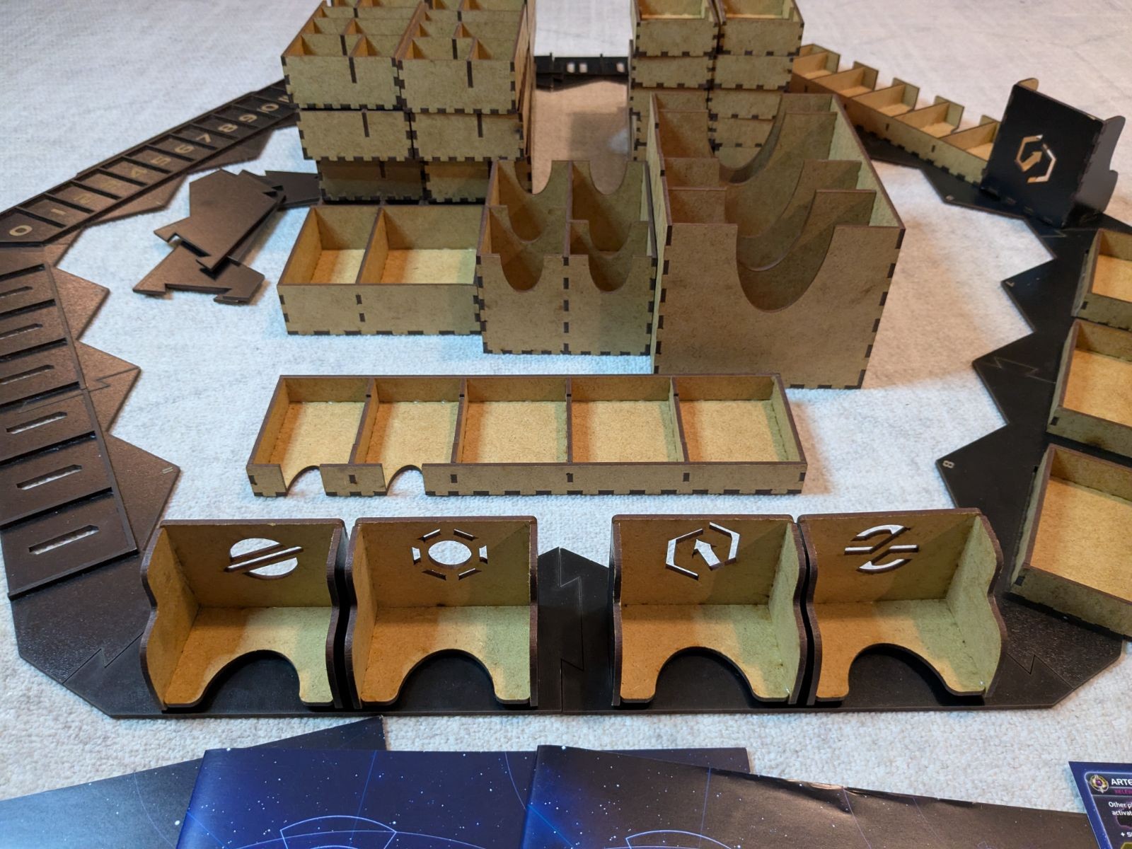 Wooden Insert + Map Frame + Codex 1-3 for Twilight Imperium 4th Edition & POK