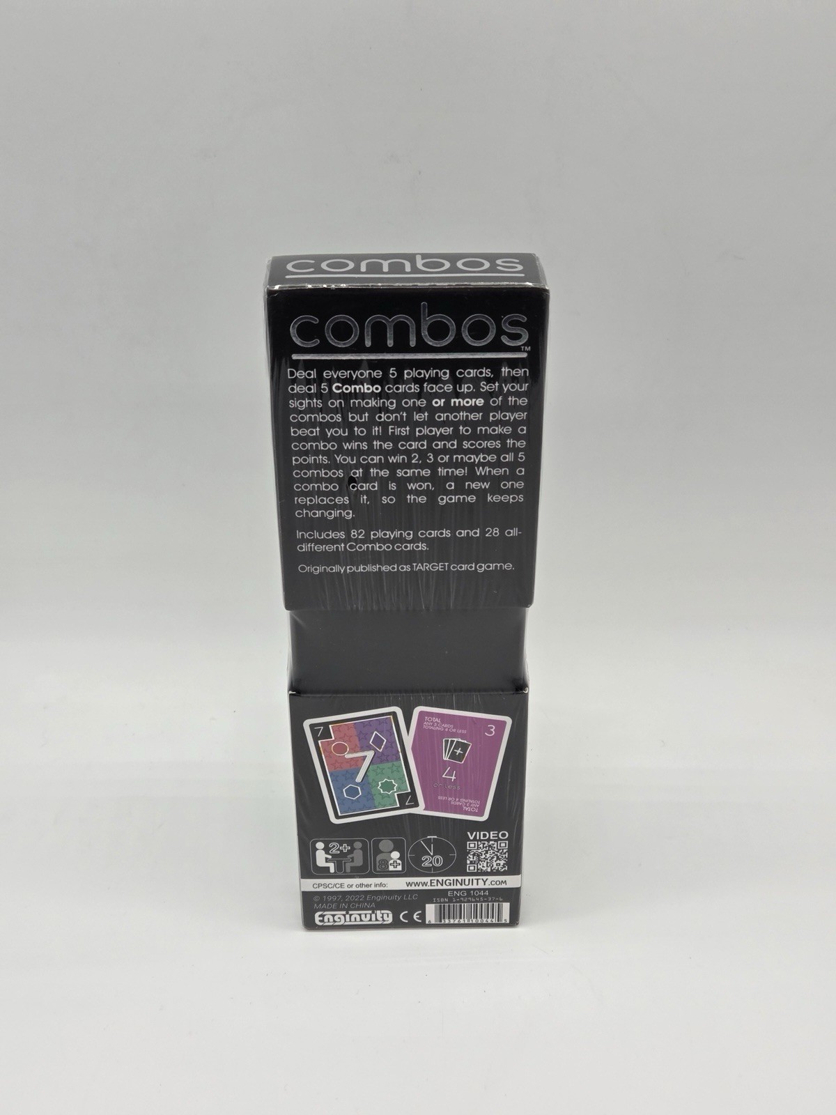 Combos Card Game – Fast-Paced Family Game w/ 110 Metallic Foil Cards New Sealed