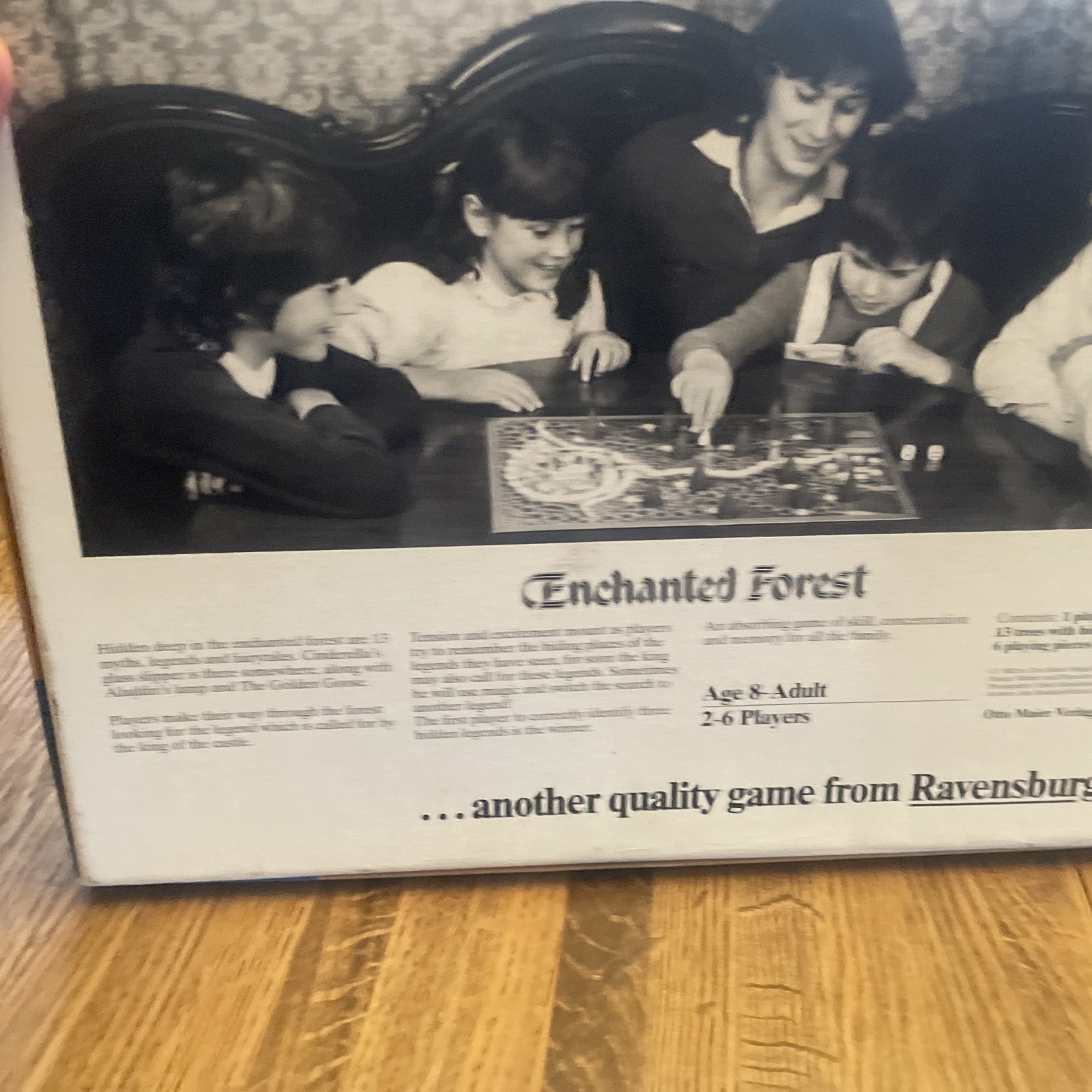 Enchanted Forest board game – 1982 – Made In West Germany First Edition COMPLETE