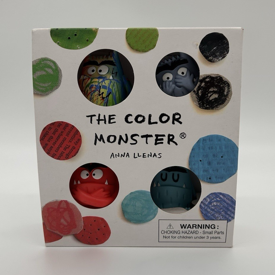 The Color Monster 4-Piece Figurine Set Anna Llenas Safa