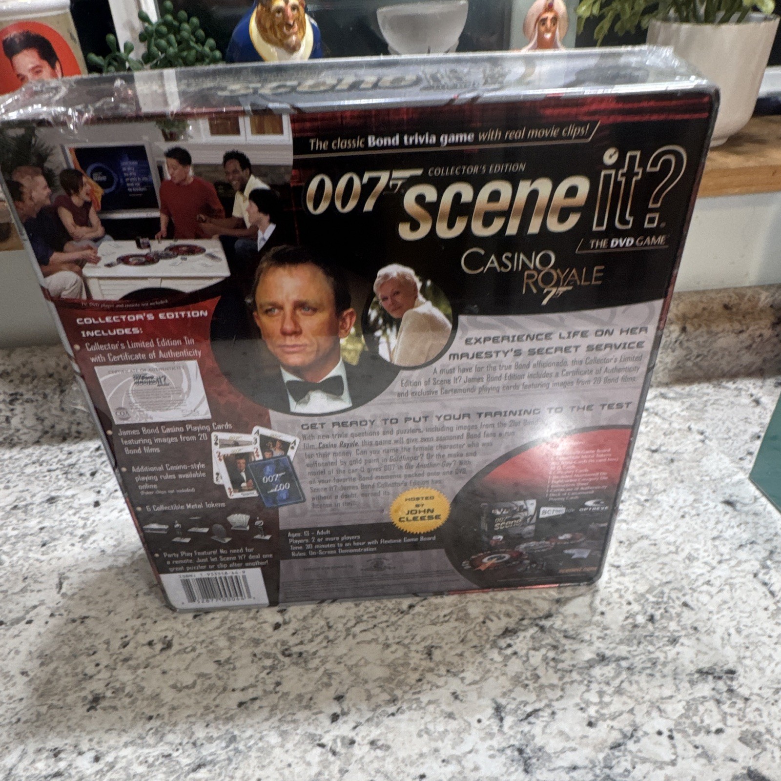 Screenlife 007 Scene It? Collector’s Edition DVD Board Game 2+ Players 2006