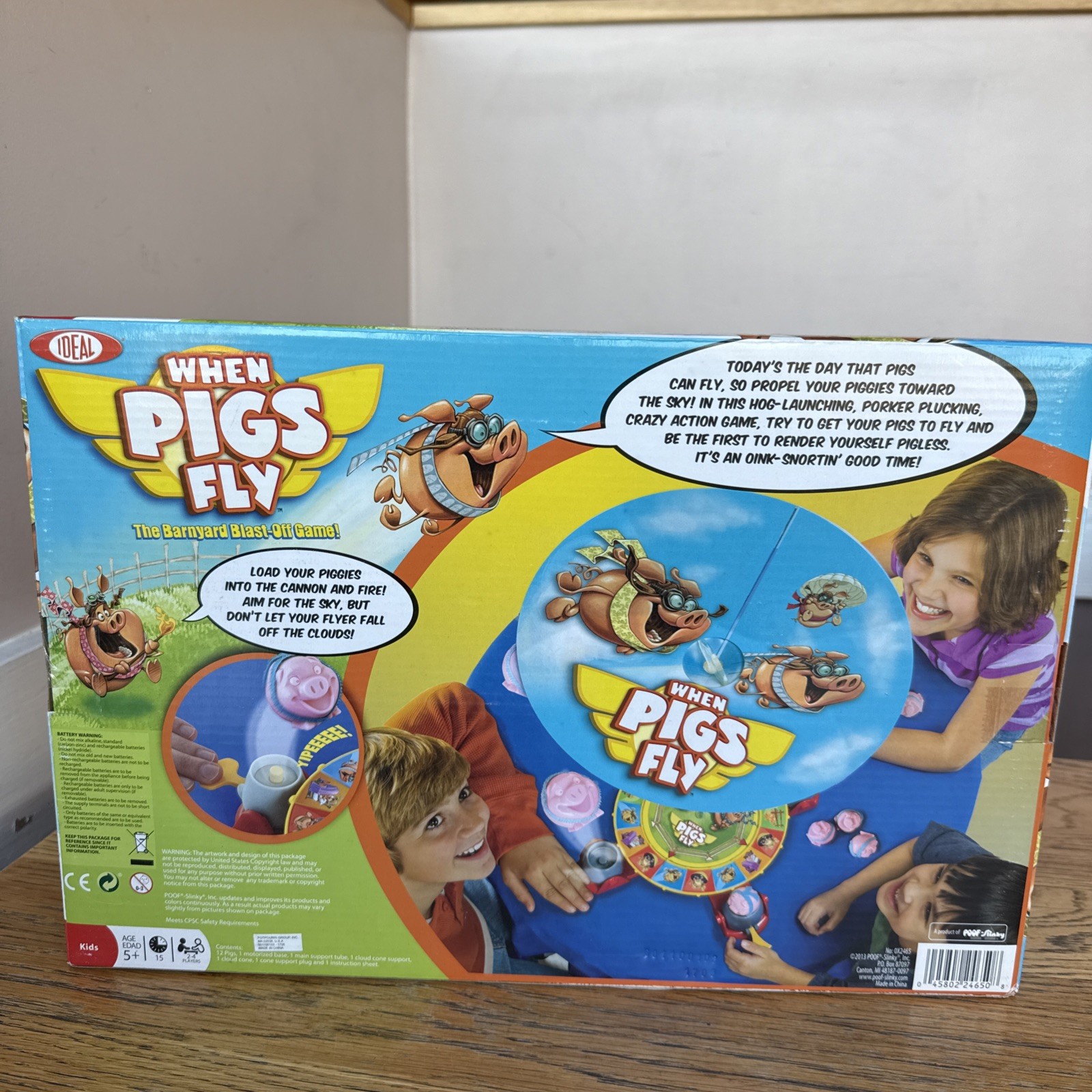 When Pigs Fly Board Game, Brand New In box Sealed, Ideal Co. From 2013