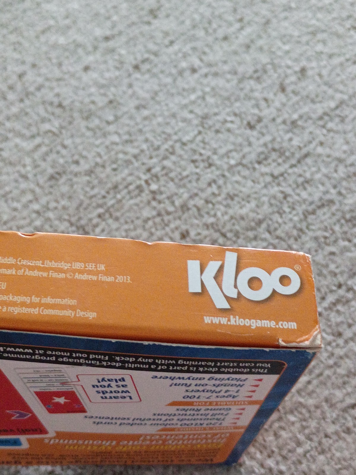 NEW KLOO Learn to Speak Spanish Games Places & Travel – Pack 2 Double Deck 1&2