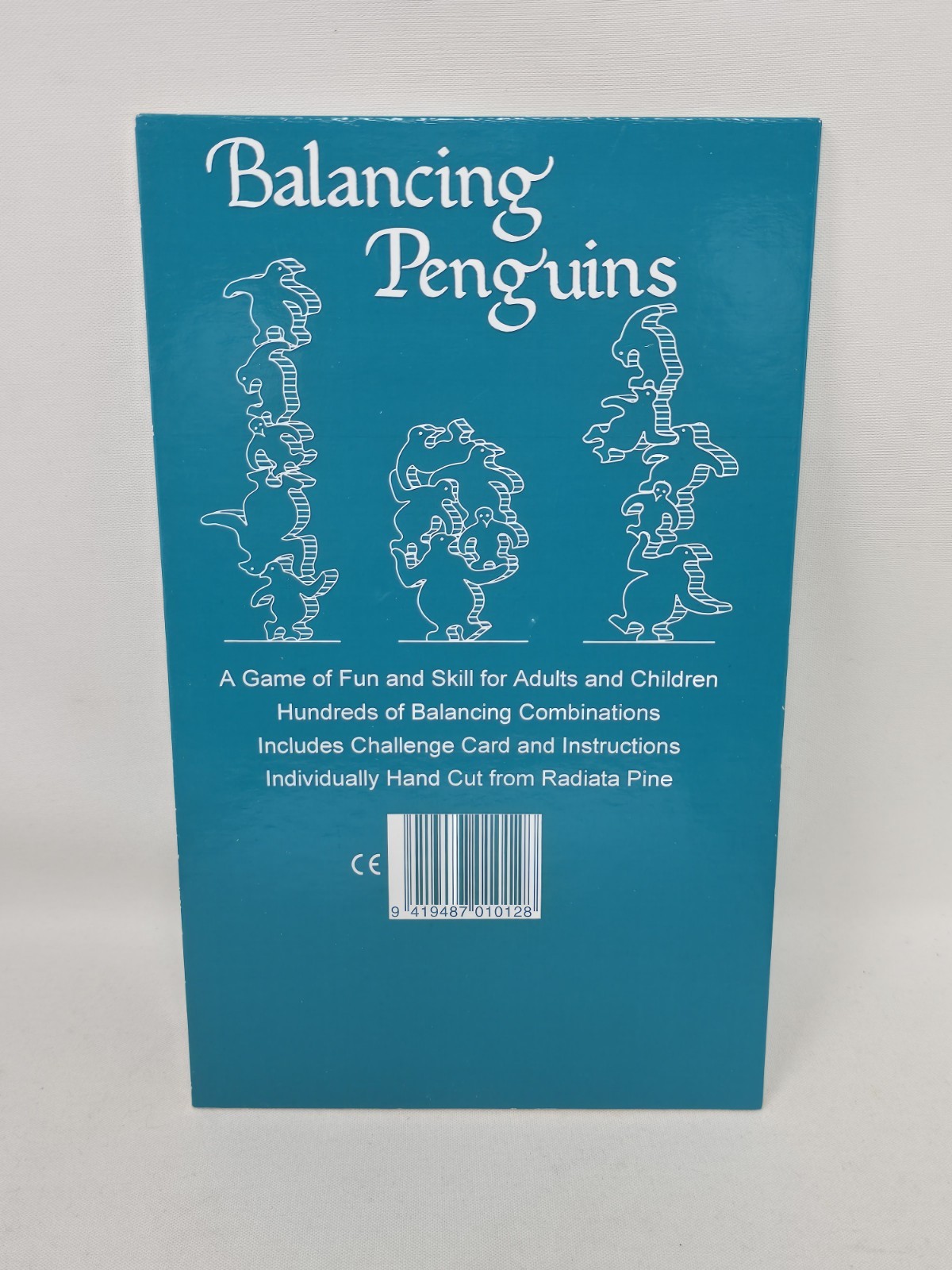 Tarata Balancing Penguins Wooden Balancing Puzzle Game From New Zealand, Ages 4+