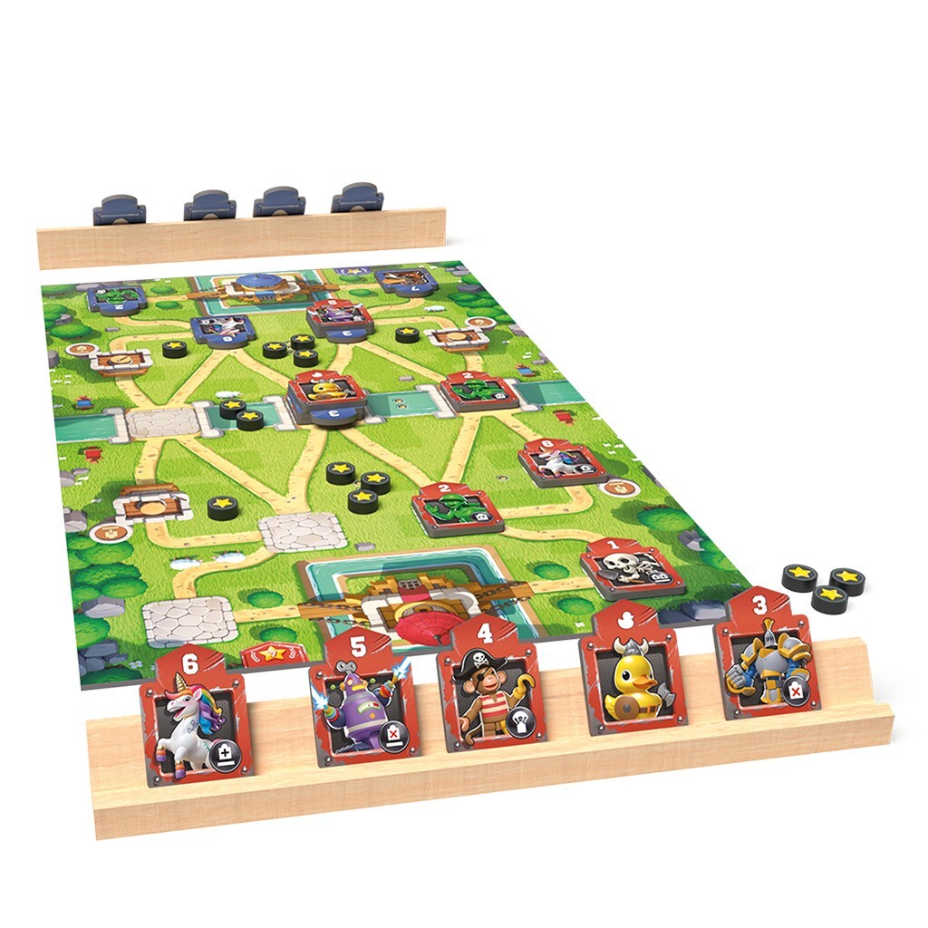 Toy Battle Board Game For 2 Players Repos TOY-EN01 Card Terrain Quick Play Duel