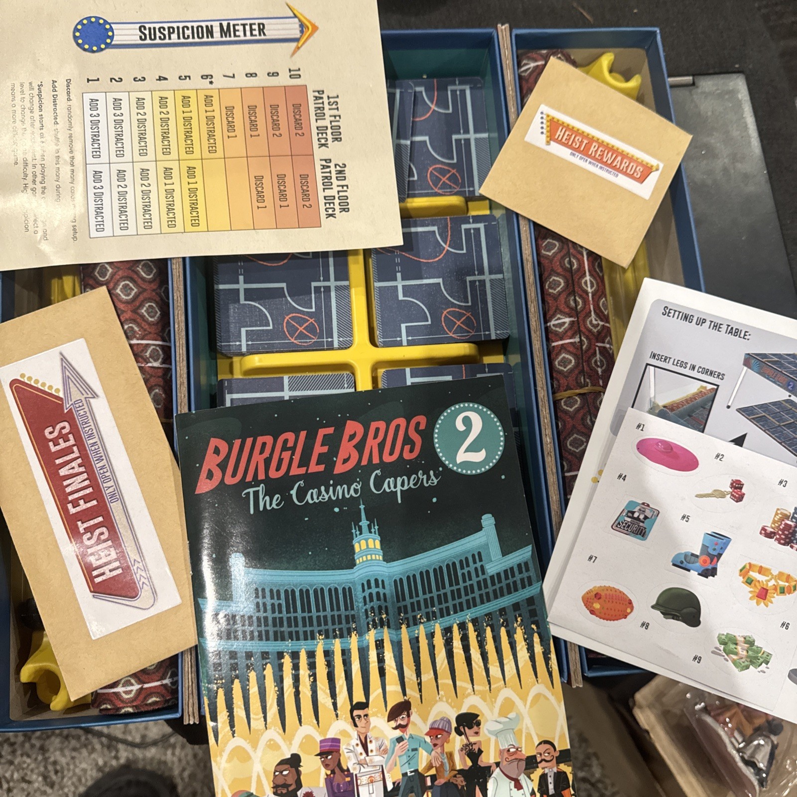 Burgle Bros 2: The Casino Capers Board Game Kickstarter