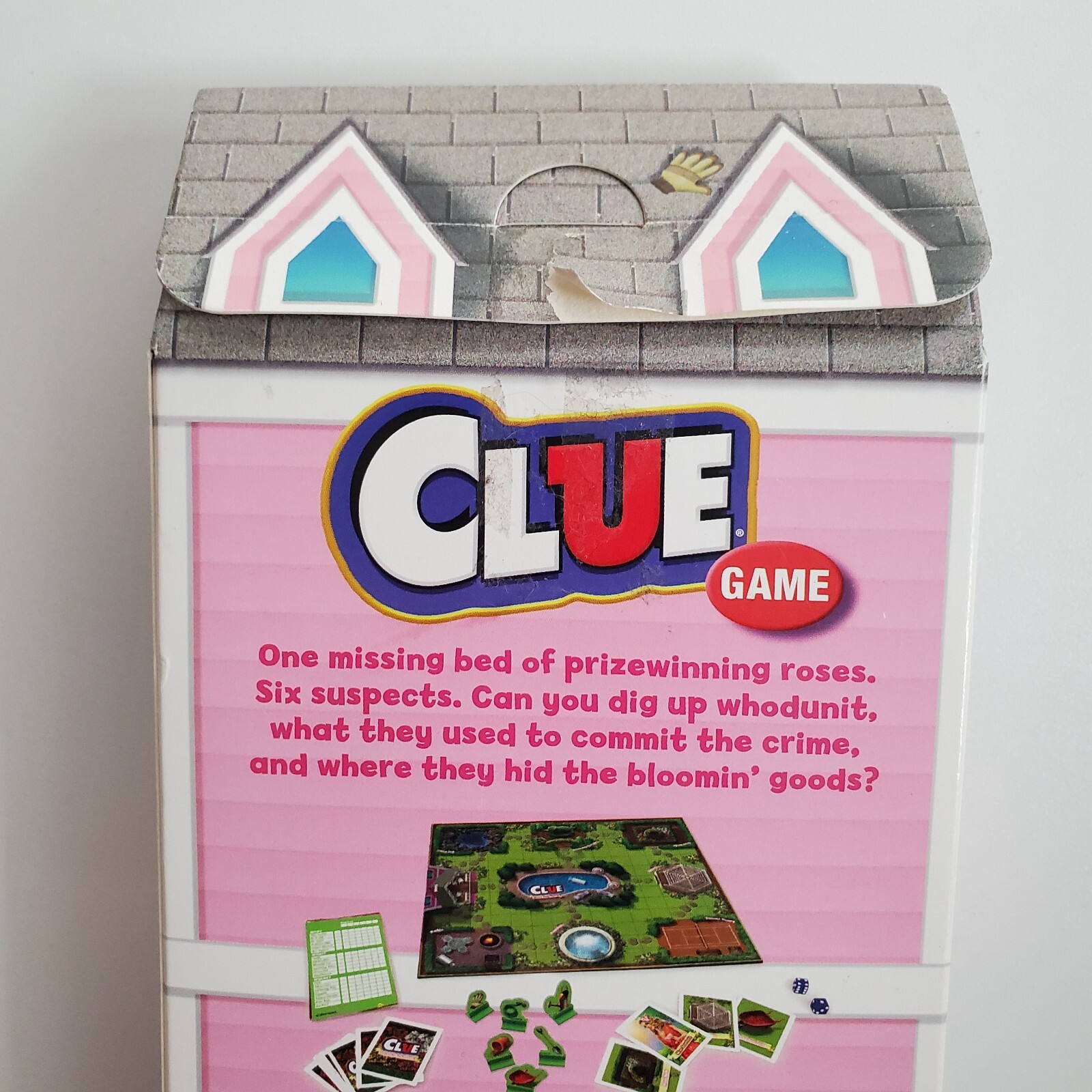 Clue Garden Party Mystery Game Hasbro COMPLETE Roses Flower Floral Theme