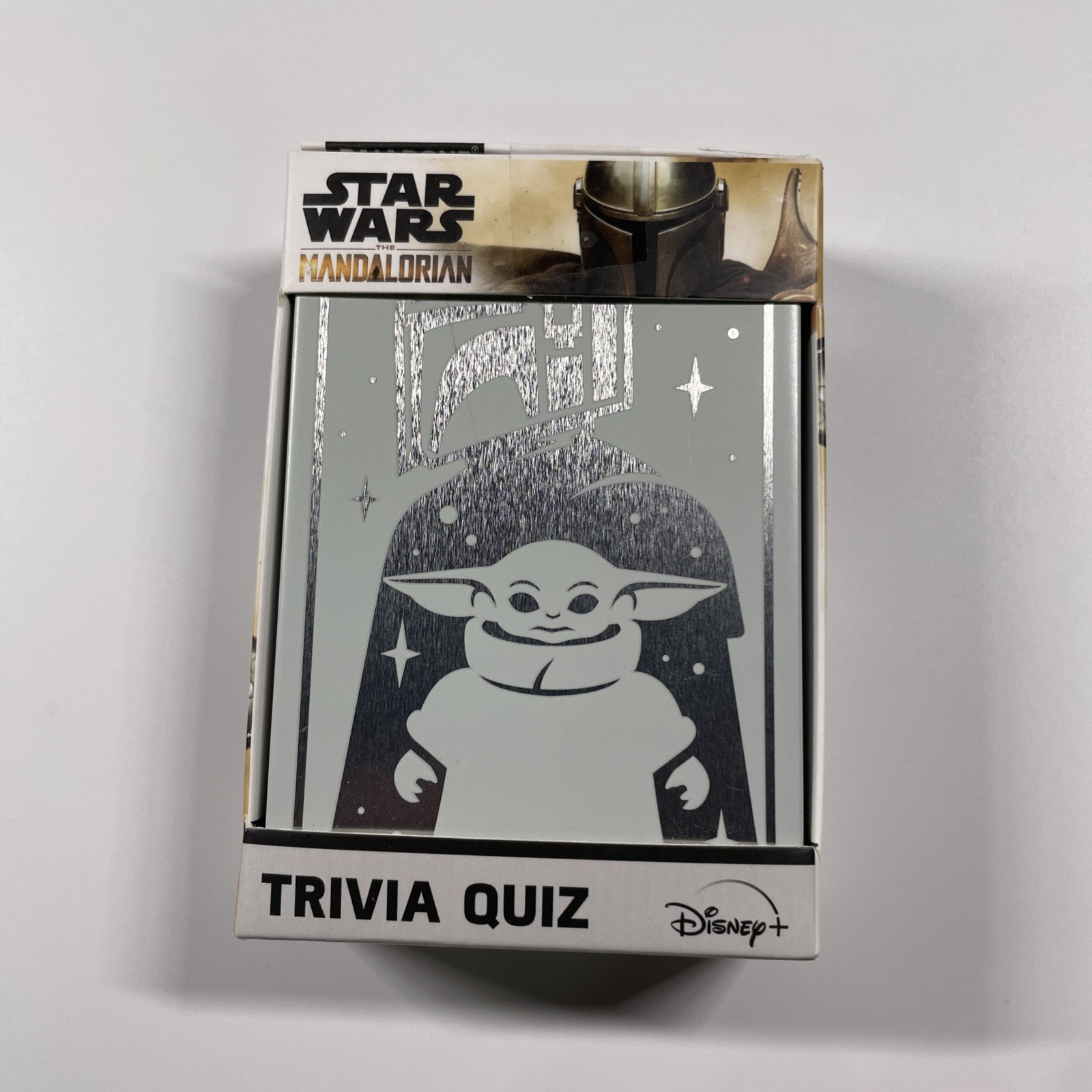 Disney Star Wars The Mandalorian 100 Question Quiz Card Game Baby Yoda Grogu