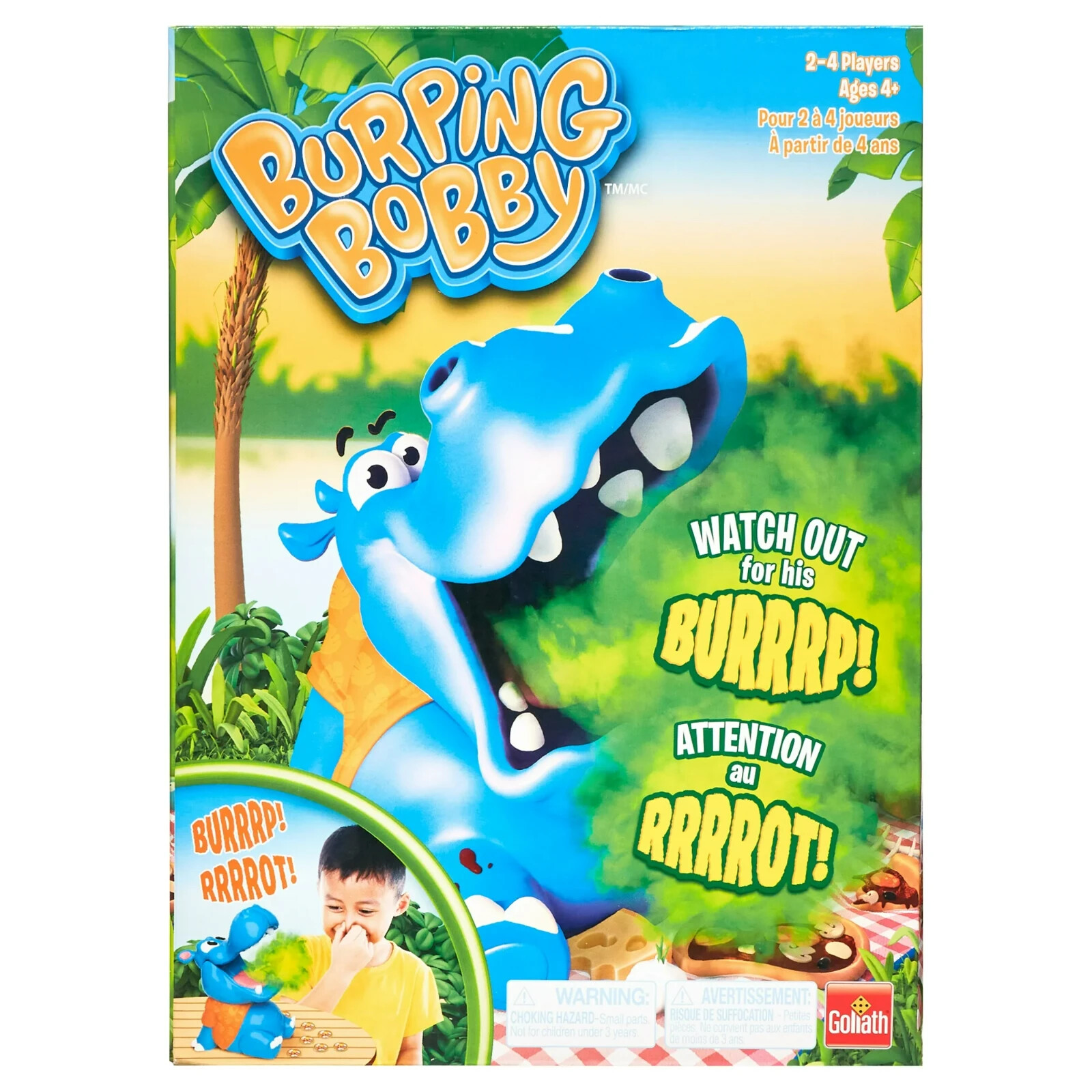 Goliath Burping Bobby Skill & Action Game