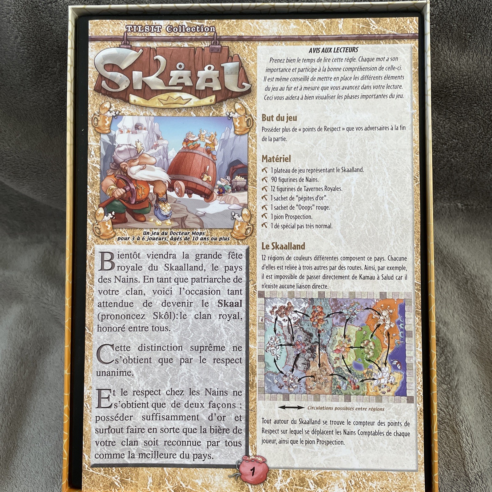Skaal Brettspiel Tilsit Collection 2004 MINT