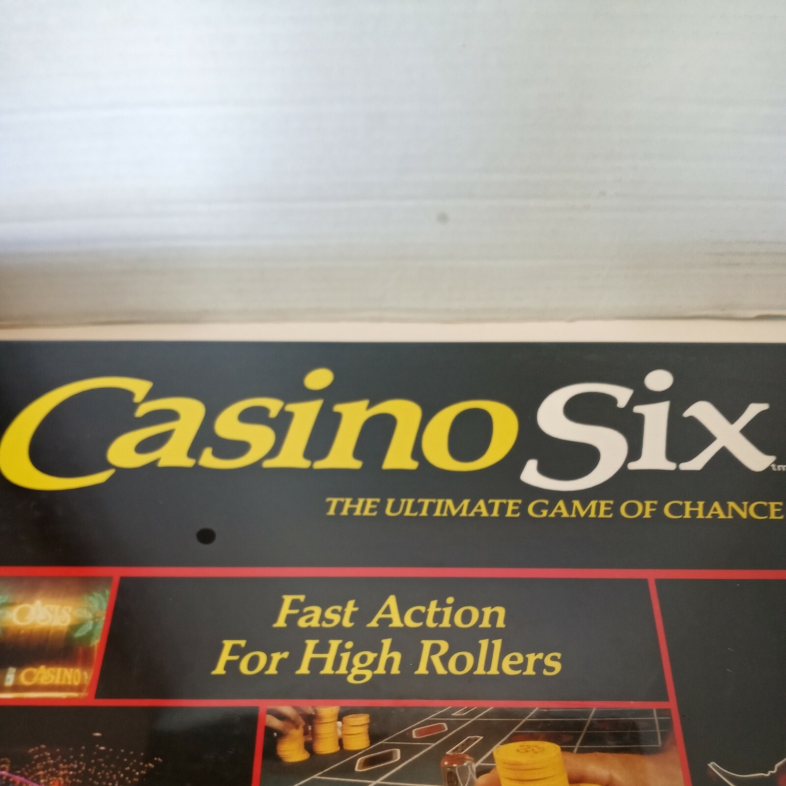 Vintage 1989 Casino Six The Ultimate Game Of Chance Fast Action For High…