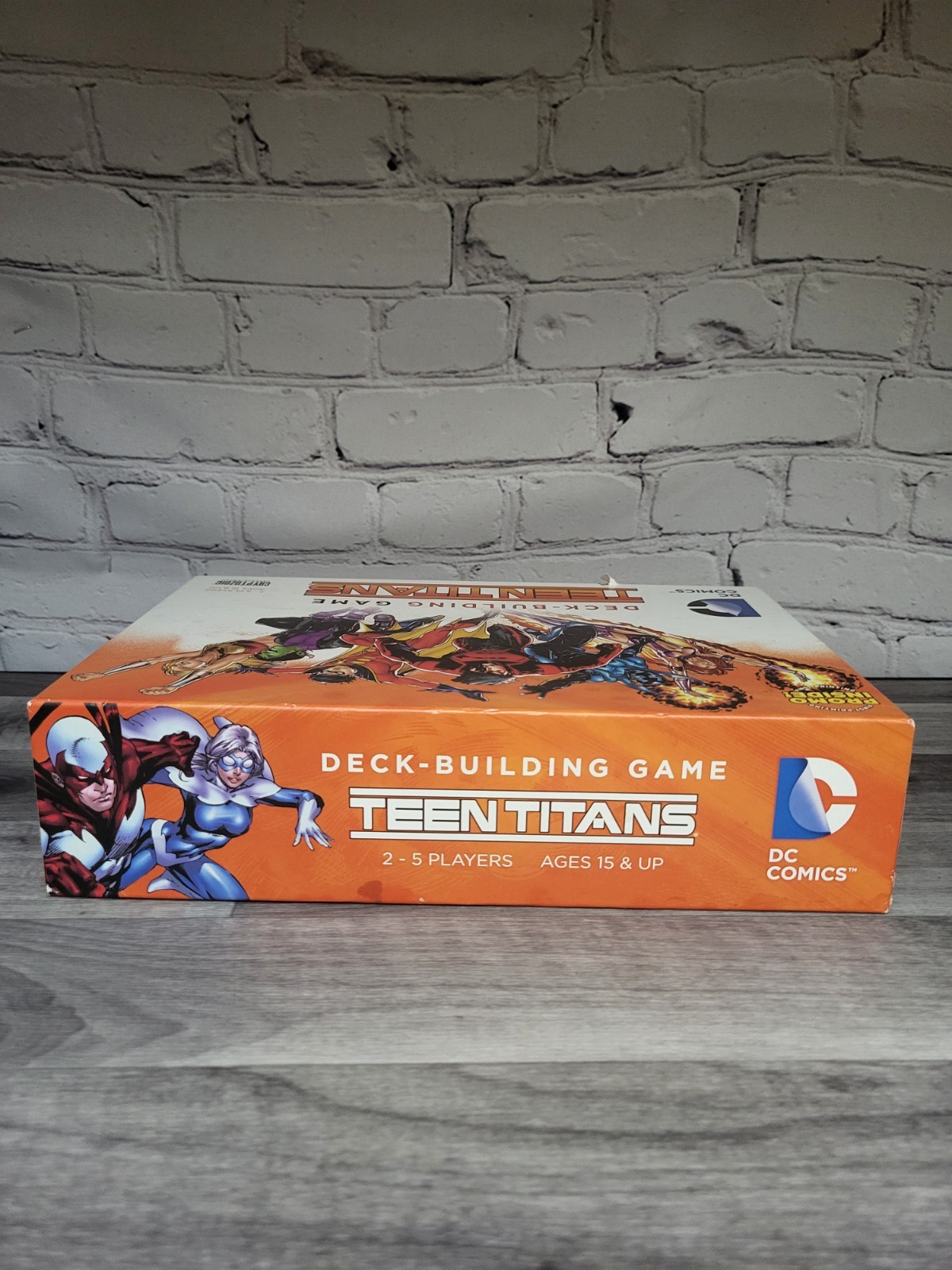 DC Deck-Building Game Teen Titans Opened Box Sealed Contents 2015 Missing Promo
