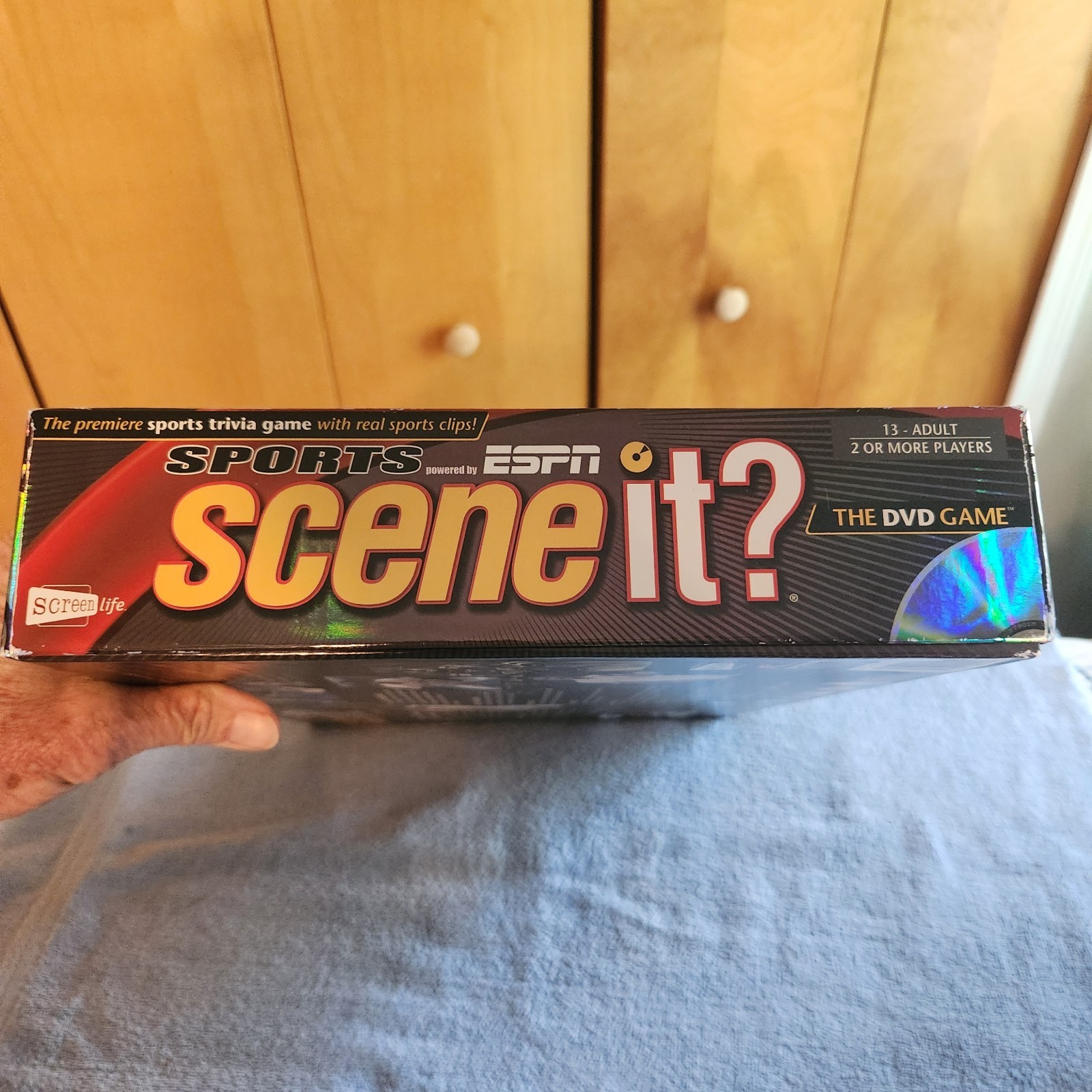 ESPN Scene It? DVD Sports Trivia Game & Who Wants To Be A Millionaire Board Game