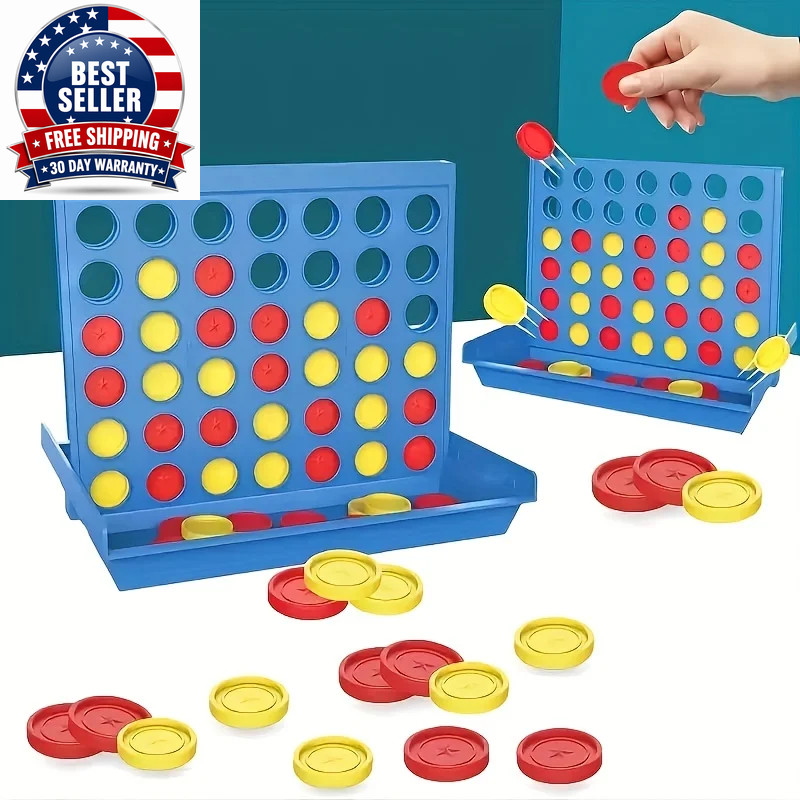 The Classic Game of Connect 4 Game for 2 Players; Connect 4 Grid Get 4 in a Row