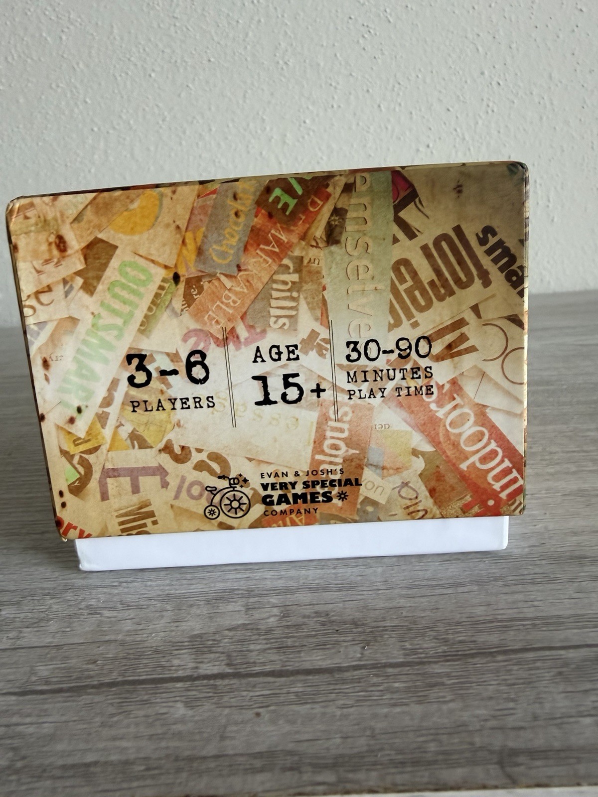 Ransom Notes Game Charty Party Word Magnets