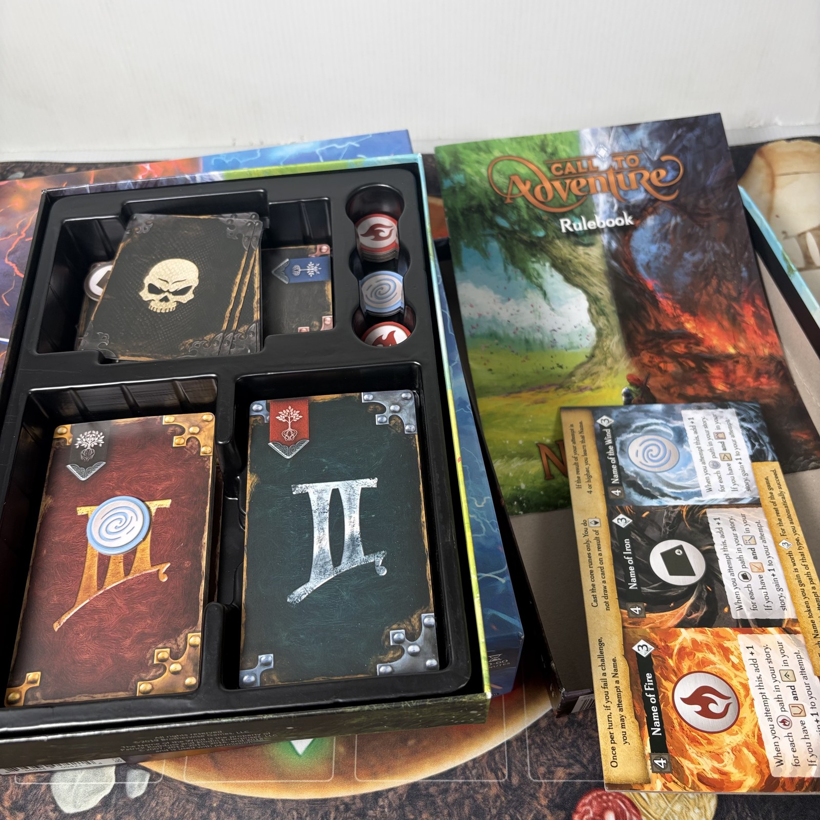 HUGE Call to Adventure Kickstarter Bundle w/ Core Game, 3 Expansions & Playmat