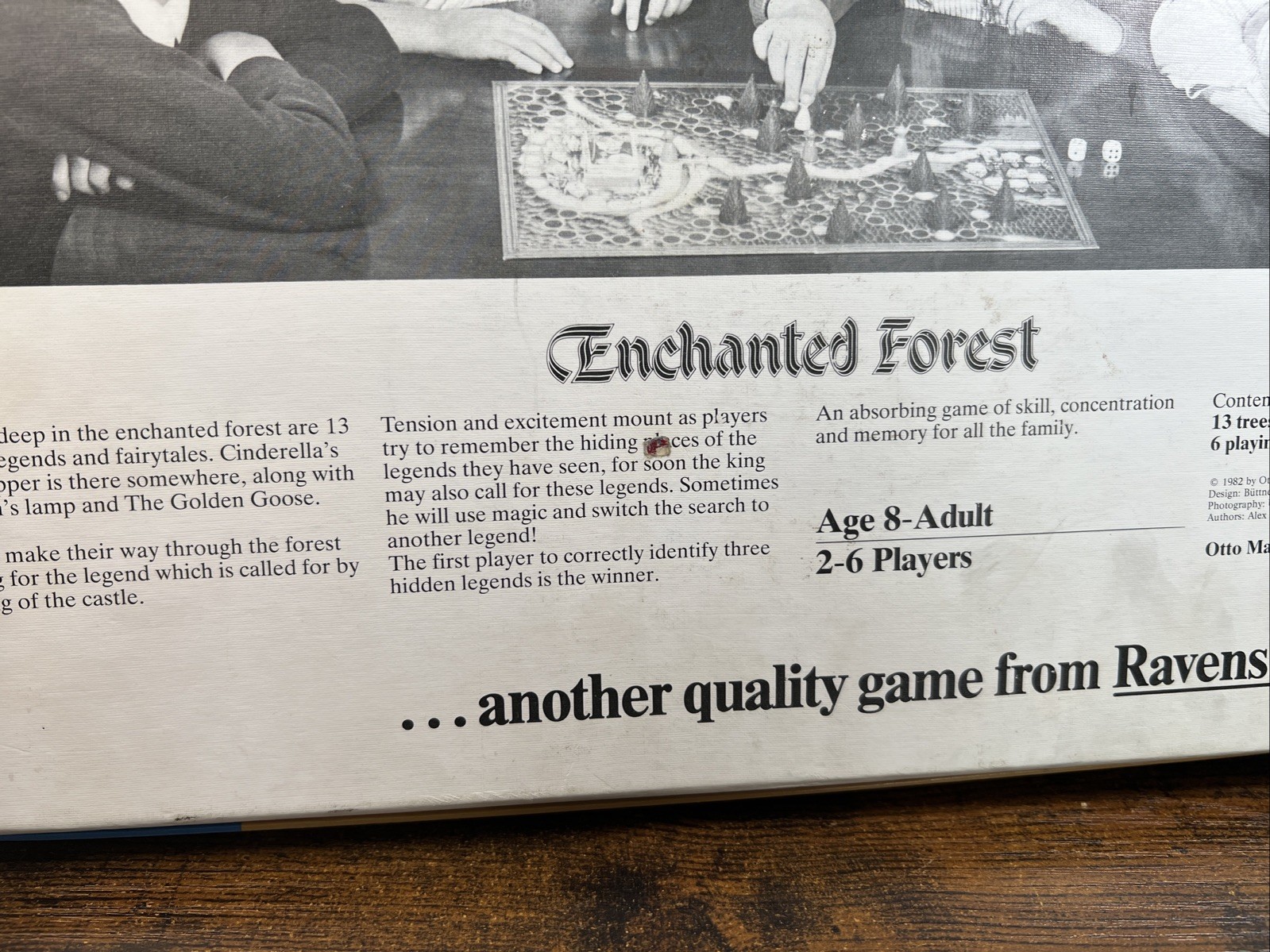 Vintage 1982 Board game Enchanted Forest Ravensburg Germany. 99% COMPLETE!