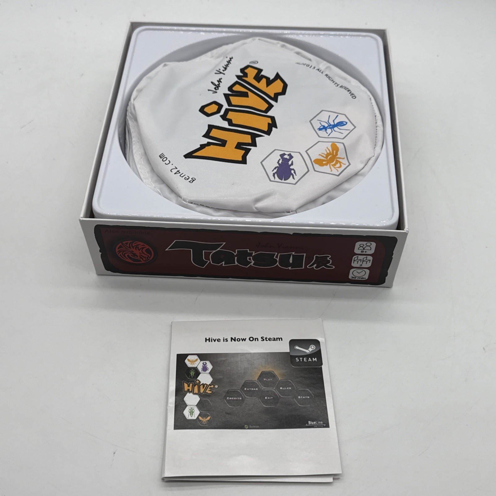 HIVE Tile Board Game Complete John Yianni Smart Zone Gen 42 Award Winner