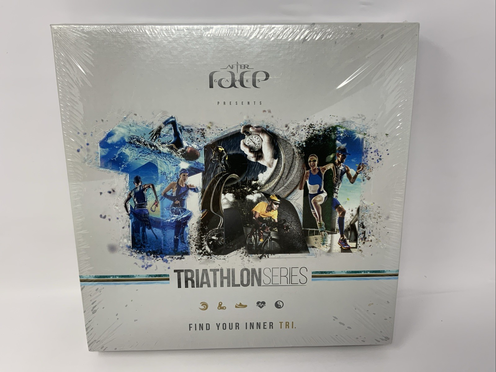 After Race Games Triathlon Series Board Game 2-4 Players Age 14+ 2016 NEW