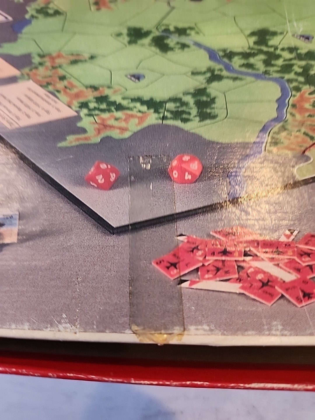 RED STORM RISING War Strategy Board Game Tom Clancy Complete 1989 READ