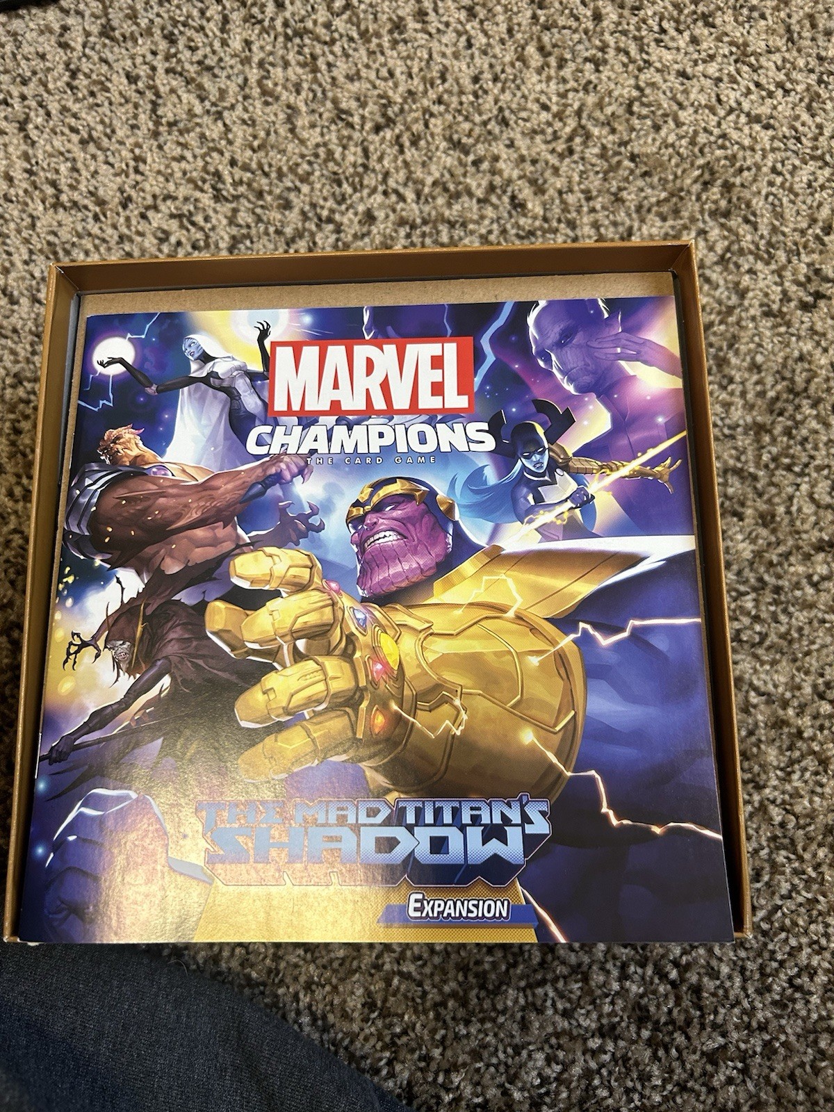 Fantasy Flight Games Marvel Champions Mad Titans Shadow