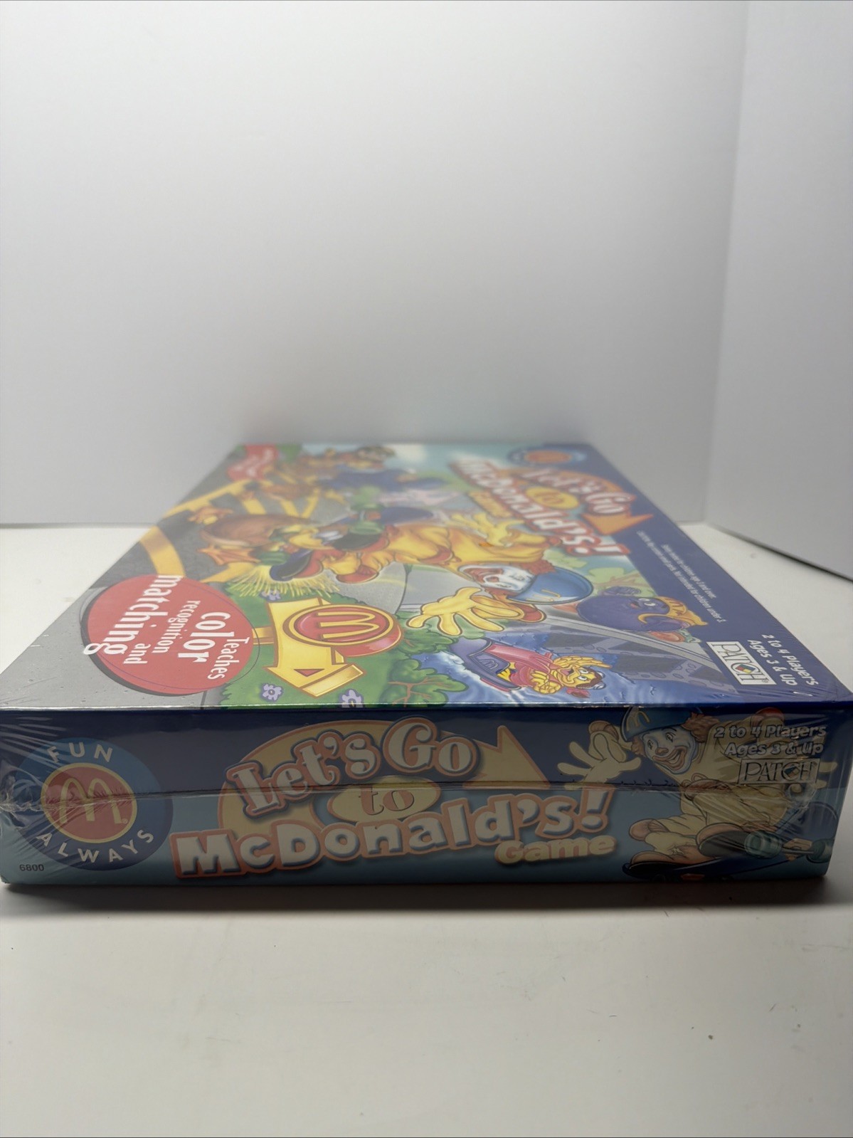 2001 Patch Products – Let’s Go to McDonald’s Game Sealed ( New Package Wear)