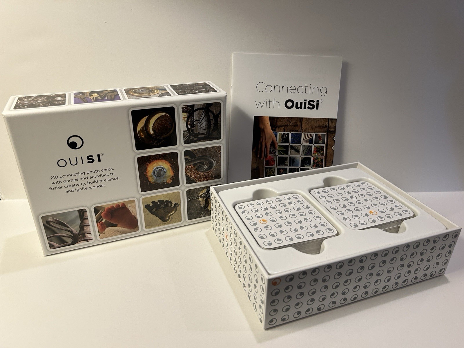 OuiSi: Creative Photo Card Games that Ignite a Sense of Connection NEW Open Box