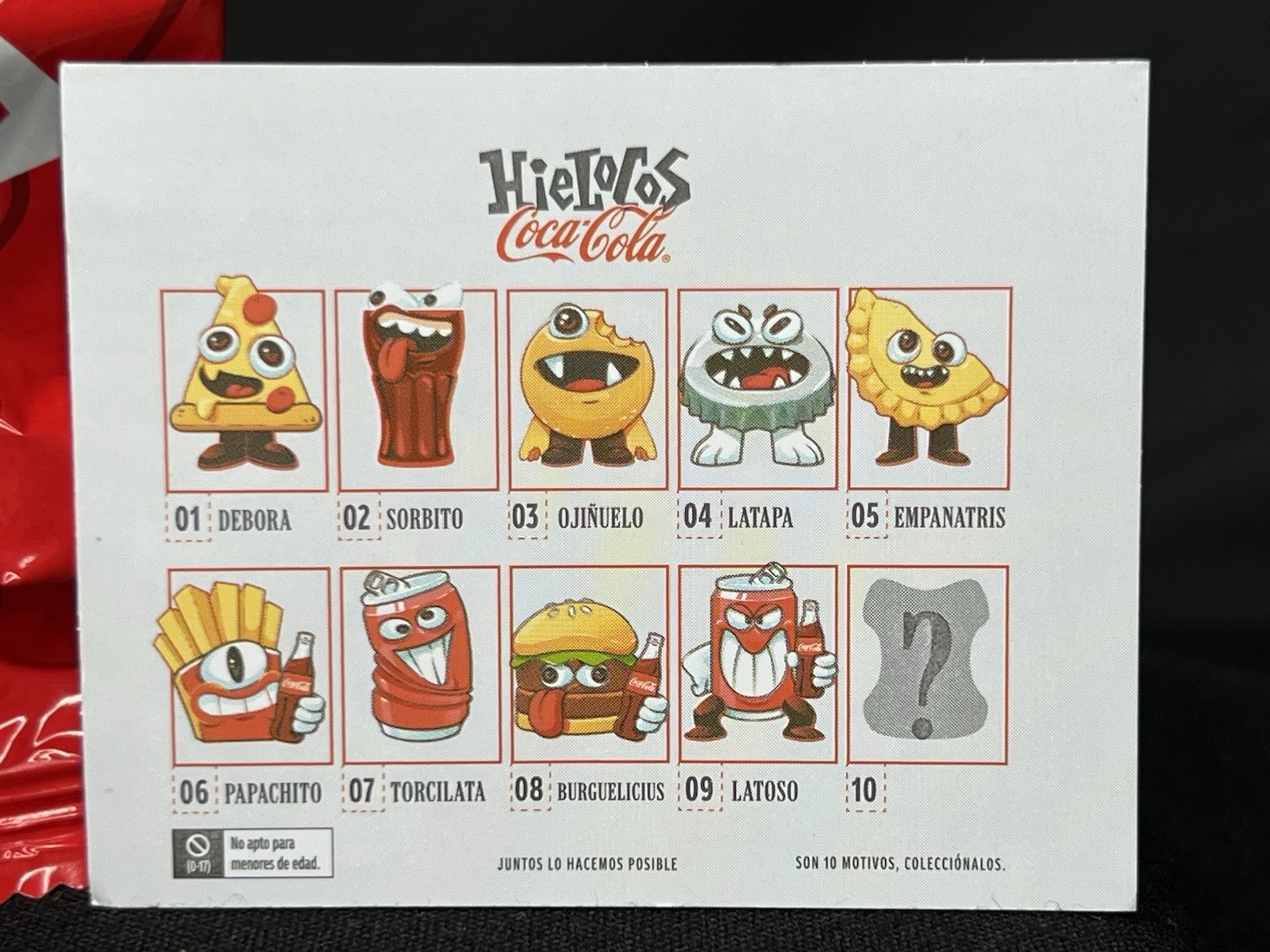 Hielocos Coca-Cola Crazy Bones New Set Clasicool In This Pack, Color Change Read
