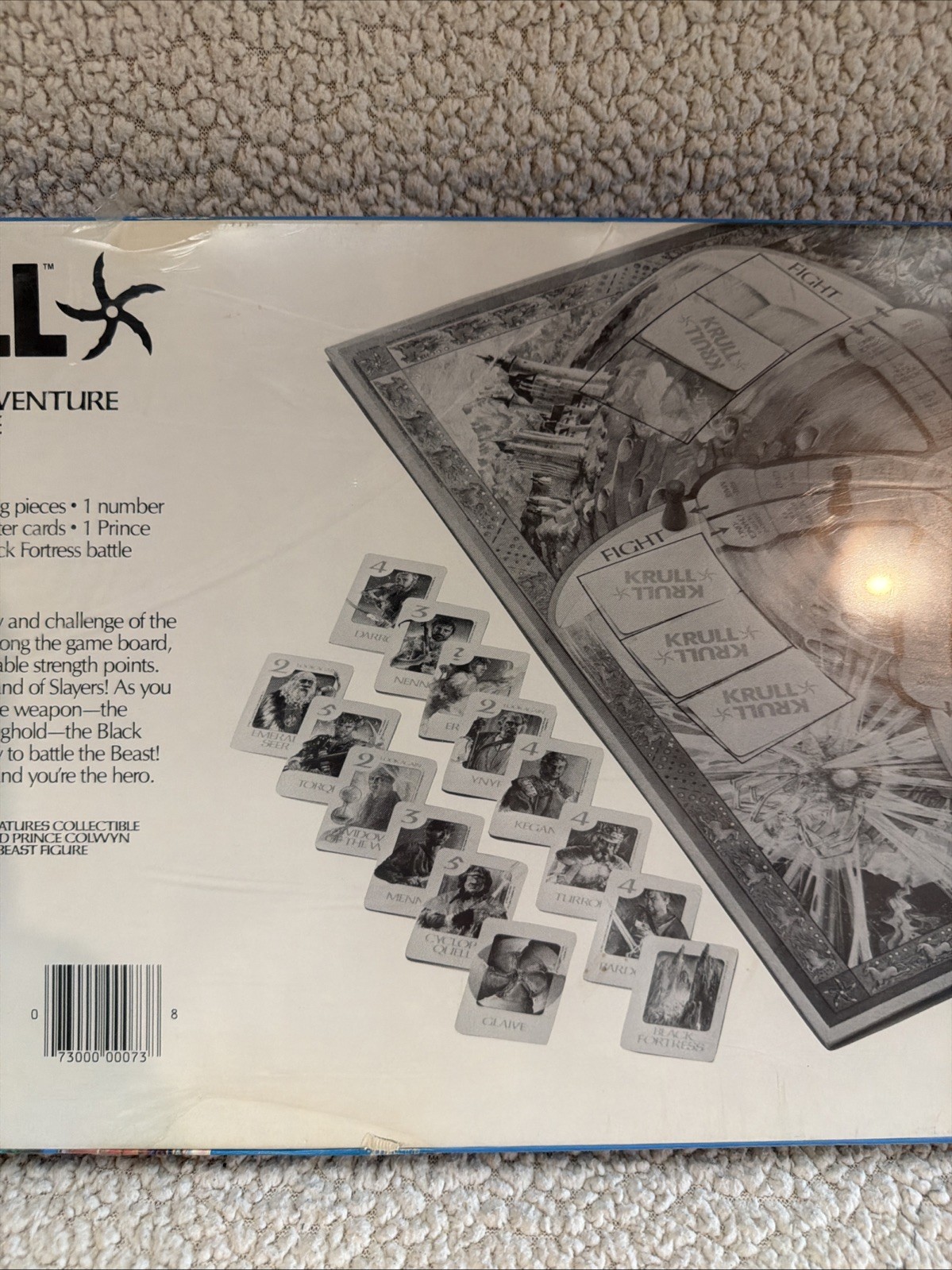 1983 Parker Brothers KRULL Board Game Factory Sealed Movie Tie-In Rare NOS VTG