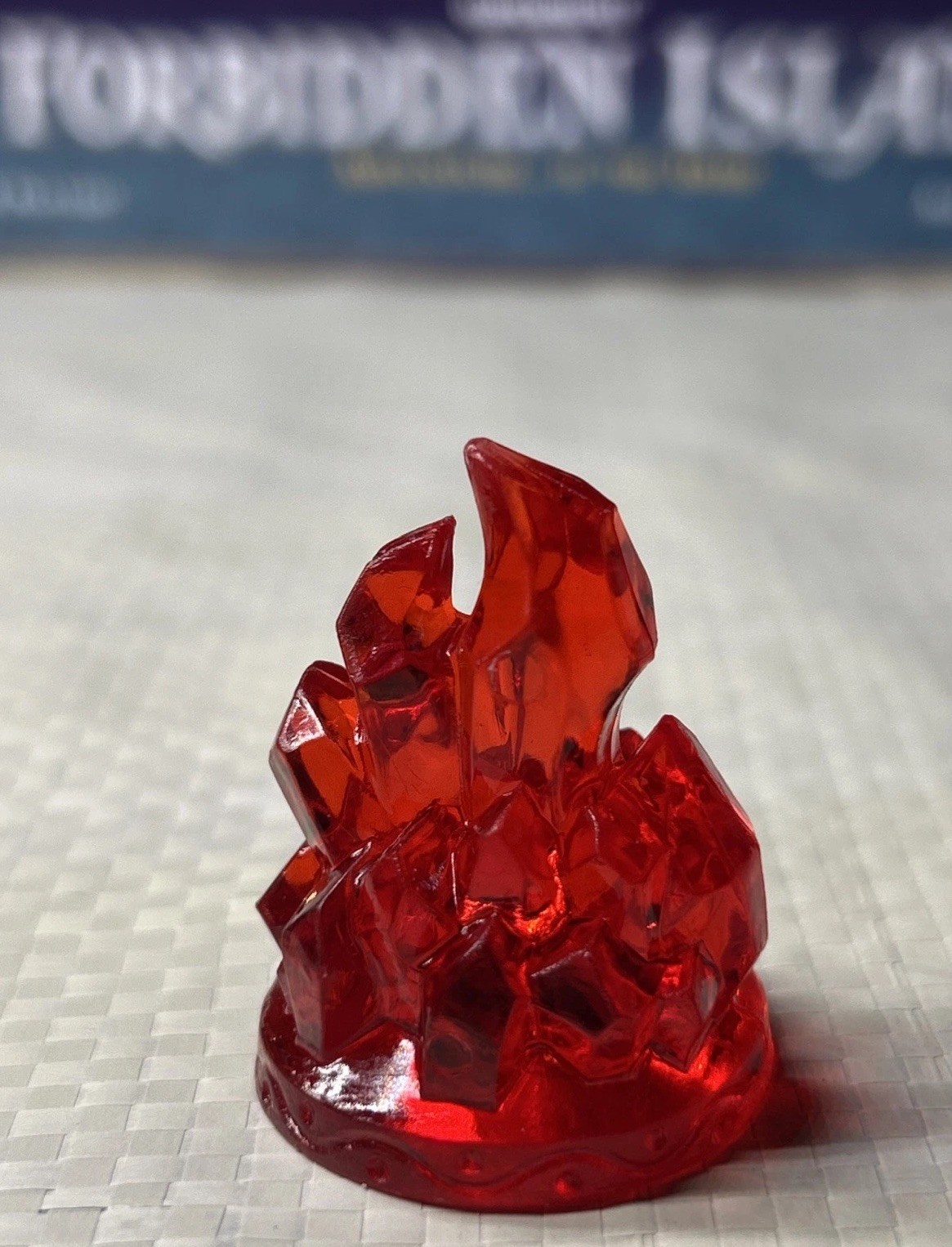 Forbidden Island Crystal of Fire Treasure Figurine Replacement